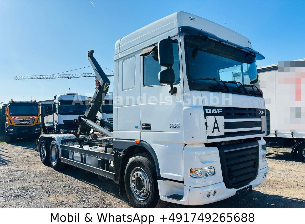 DAF XF 105.460 SC BL Meiller RK 20.70 *Retarder/L+L - 후크 리프트 트럭 : 사진 1 DAF XF 105.460 SC BL Meiller RK 20.70 *Retarder/L+L - 후크 리프트 트럭 : 사진 1