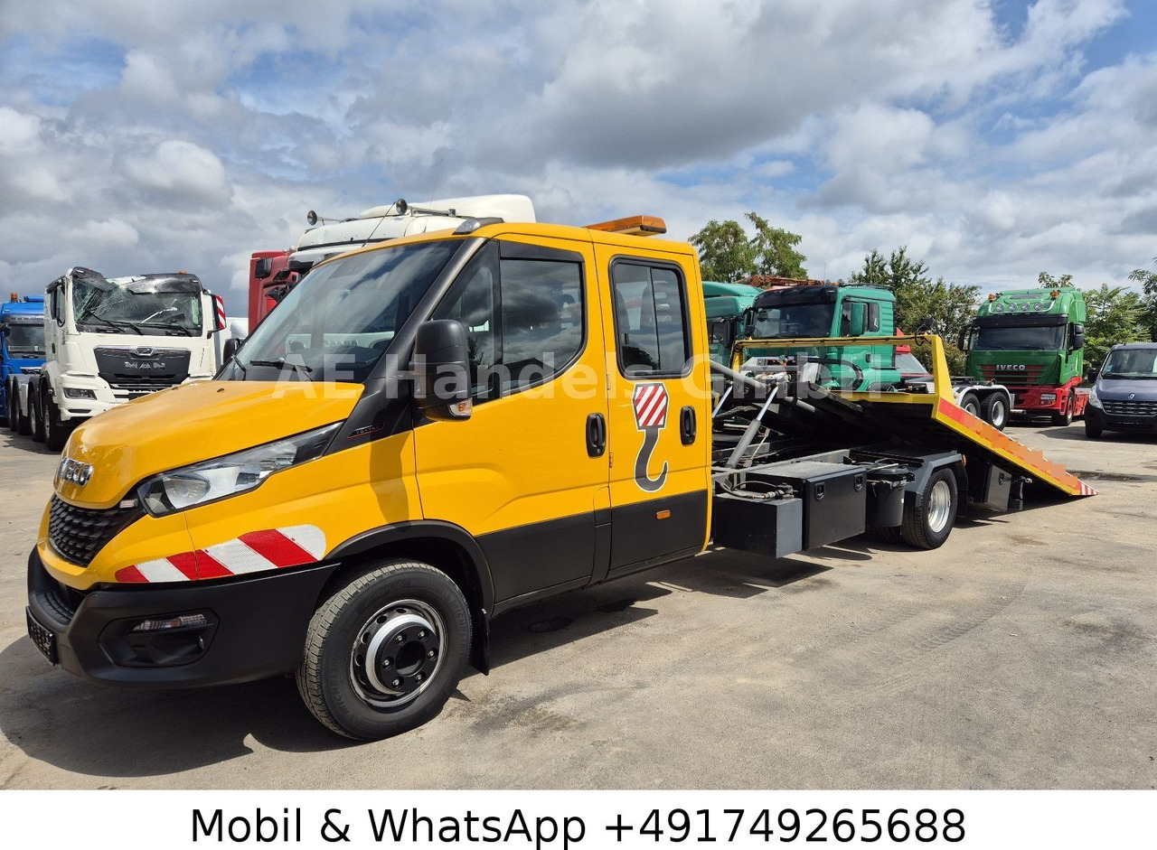 견인 트럭 Iveco Daily 70C18 Doka *Manual/Seilwinde-Ramsey+Funk : 사진 10