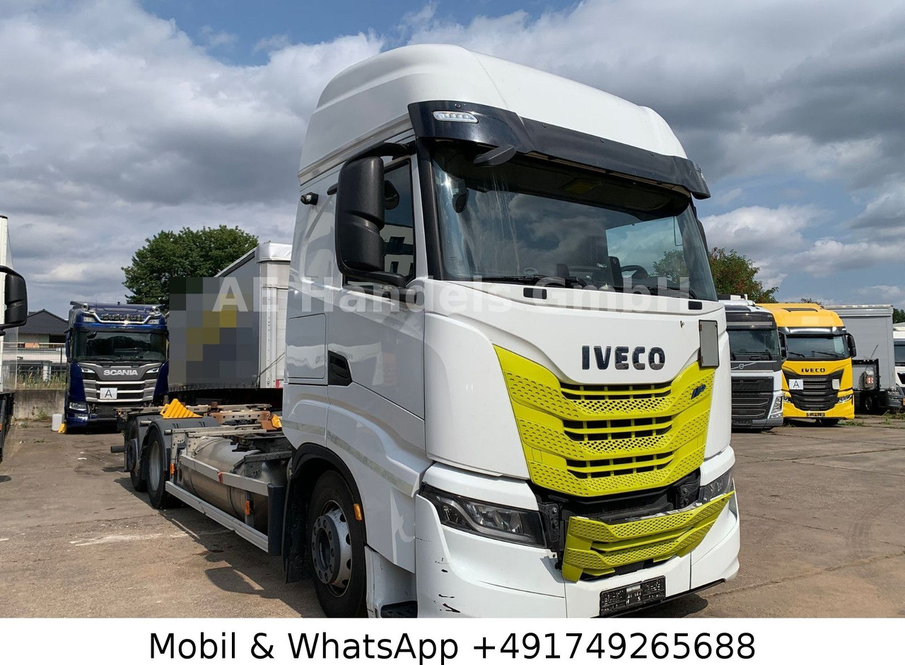 Iveco S-Way 460 LNG BDF 6x2 *Retarder/Lenk+Lift/AHK - 캡 새시 트럭 : 사진 1 Iveco S-Way 460 LNG BDF 6x2 *Retarder/Lenk+Lift/AHK - 캡 새시 트럭 : 사진 1