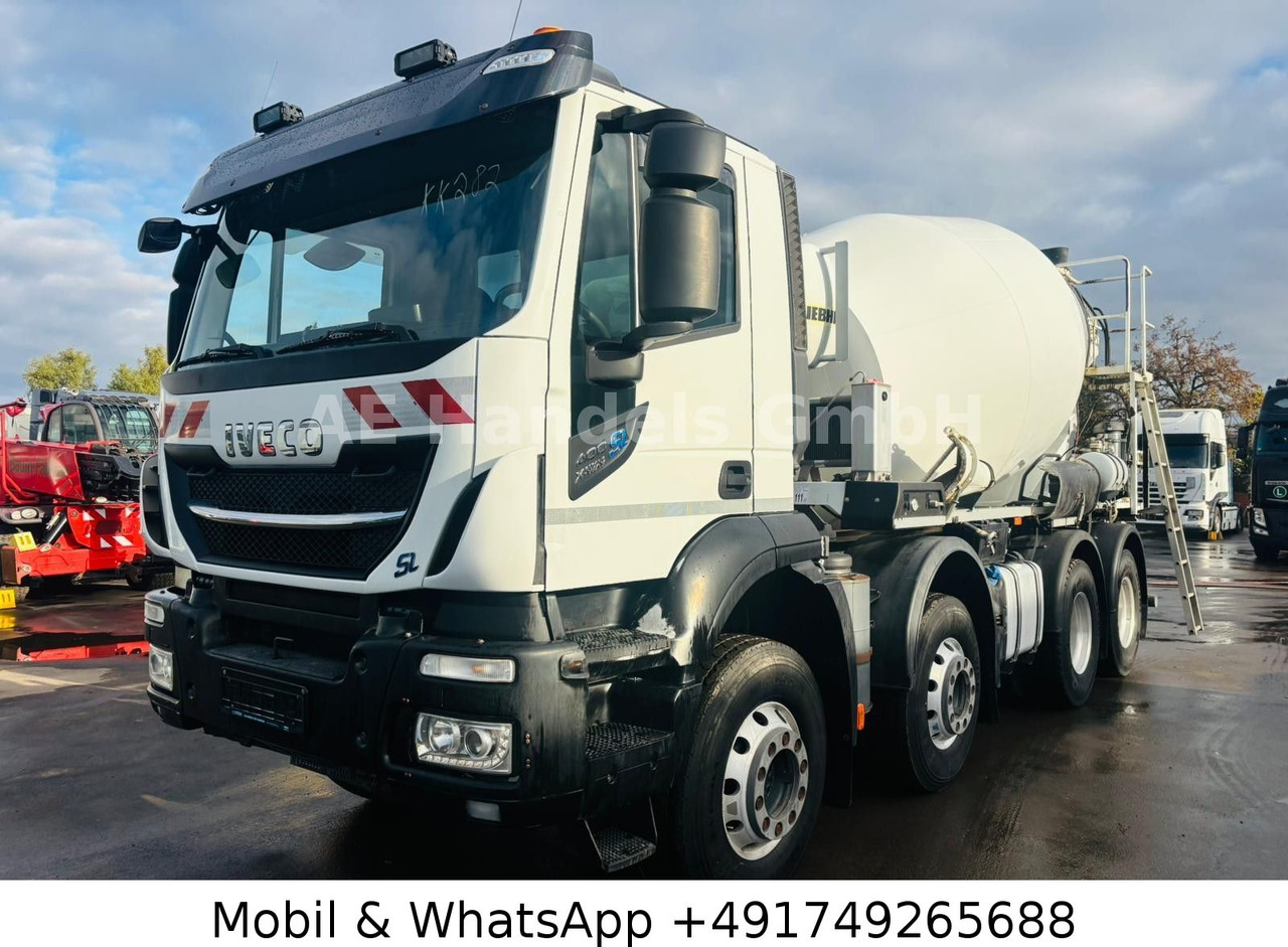 Iveco Stralis 400 X-Way BL 8x4 | Liebherr HTM-405-1505 - 콘크리트 믹서 트럭 : 사진 1 Iveco Stralis 400 X-Way BL 8x4 | Liebherr HTM-405-1505 - 콘크리트 믹서 트럭 : 사진 1