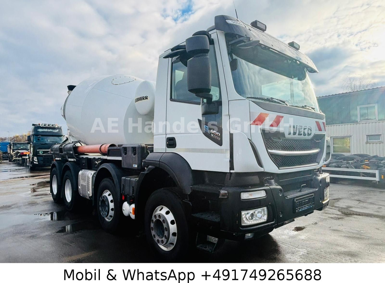 콘크리트 믹서 트럭 Iveco Stralis 400 X-Way BL 8x4 | Liebherr HTM-405-1505 : 사진 8