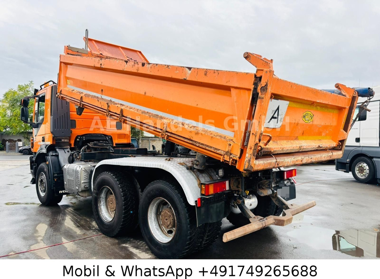 Iveco Trakker 410 E6 BB 6x4 Meiller-Kipper *10m³/AHK - 덤프트럭 : 사진 3 Iveco Trakker 410 E6 BB 6x4 Meiller-Kipper *10m³/AHK - 덤프트럭 : 사진 3