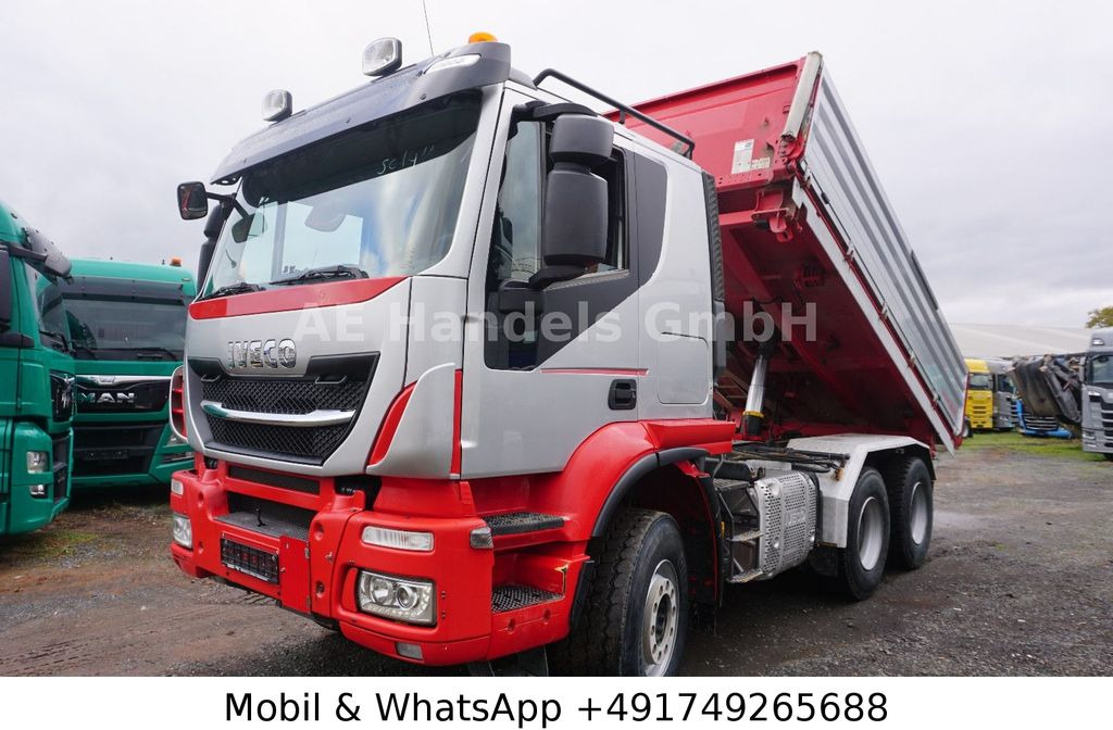 Iveco Trakker 500 BL 6x4 *Retarder/11m³/Wechselkipper - 덤프트럭 : 사진 1 Iveco Trakker 500 BL 6x4 *Retarder/11m³/Wechselkipper - 덤프트럭 : 사진 1