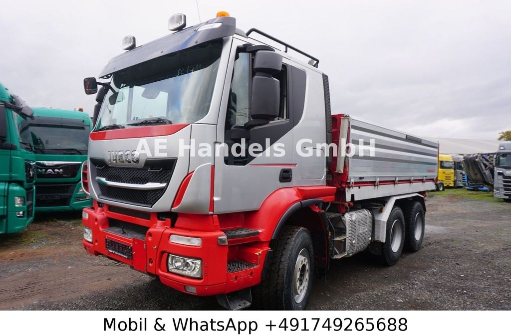 Iveco Trakker 500 BL 6x4 *Retarder/11m³/Wechselkipper - 덤프트럭 : 사진 2 Iveco Trakker 500 BL 6x4 *Retarder/11m³/Wechselkipper - 덤프트럭 : 사진 2