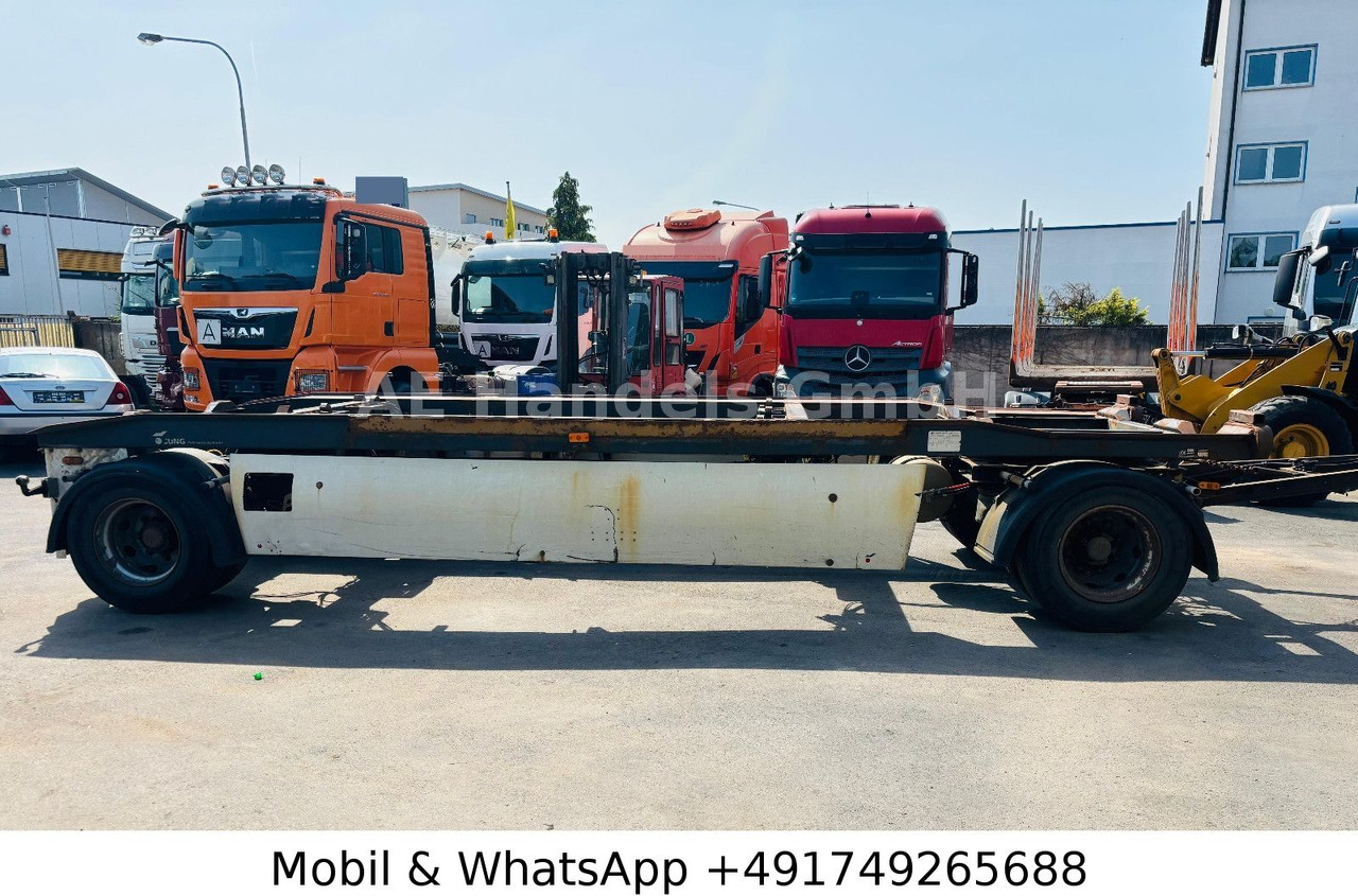 Jung TCA 18H Drehschemel Schlitten - 롤오프/ 스킵 트레일러 : 사진 2 Jung TCA 18H Drehschemel Schlitten - 롤오프/ 스킵 트레일러 : 사진 2