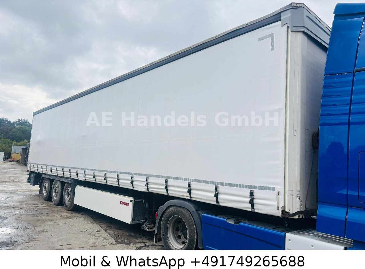 Kögel SN 24-1*Alcoa/Edscha/Tautliner/Liftachse/AirPipe - 커튼사이더 세미 트레일러 : 사진 1 Kögel SN 24-1*Alcoa/Edscha/Tautliner/Liftachse/AirPipe - 커튼사이더 세미 트레일러 : 사진 1