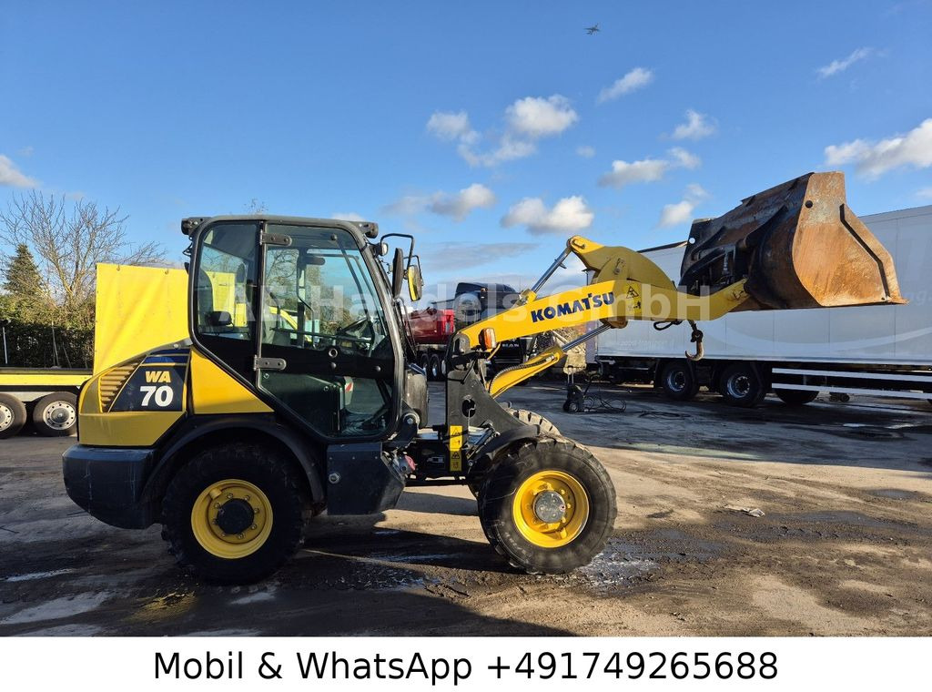 Komatsu WA70-7 *Schaufel-1,5m³/Gabel/Schnellwechsler Komatsu WA70-7 *Schaufel-1,5m³/Gabel/Schnellwechsler - 휠 로더 : 사진 4 Komatsu WA70-7 *Schaufel-1,5m³/Gabel/Schnellwechsler Komatsu WA70-7 *Schaufel-1,5m³/Gabel/Schnellwechsler - 휠 로더 : 사진 4