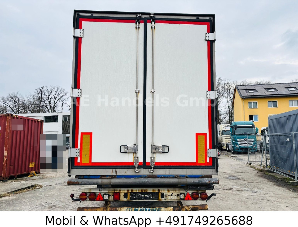Krone SD *Carrier-Vector-1950/Doppelstock/+-30°/1.Lift - 냉동 세미 트레일러 : 사진 5 Krone SD *Carrier-Vector-1950/Doppelstock/+-30°/1.Lift - 냉동 세미 트레일러 : 사진 5
