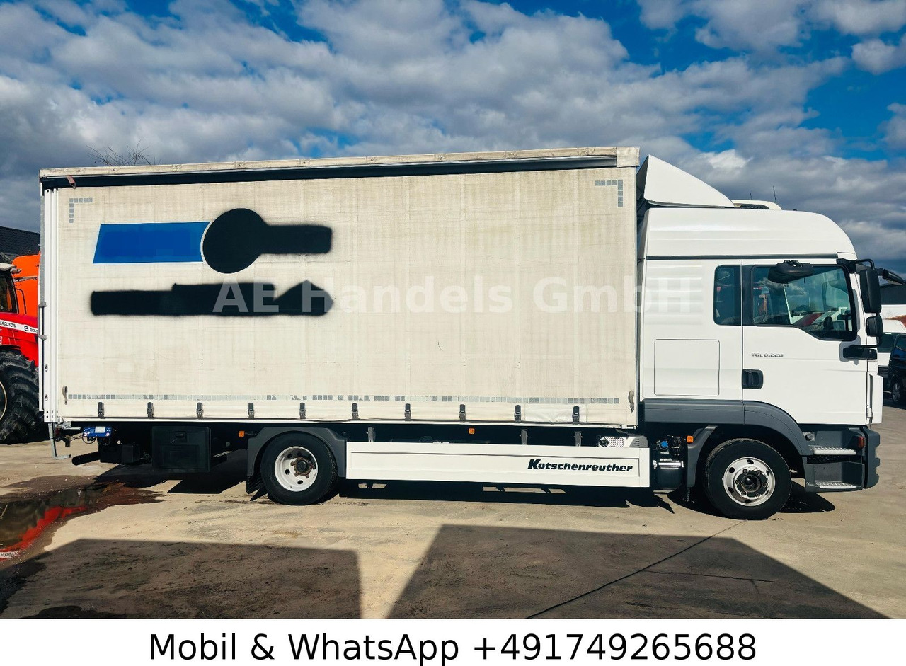MAN TGL 8.220 LX BL *Edscha/LBW/Standklima/Alcoa/AHK - 커튼 사이드 밴 : 사진 3 MAN TGL 8.220 LX BL *Edscha/LBW/Standklima/Alcoa/AHK - 커튼 사이드 밴 : 사진 3