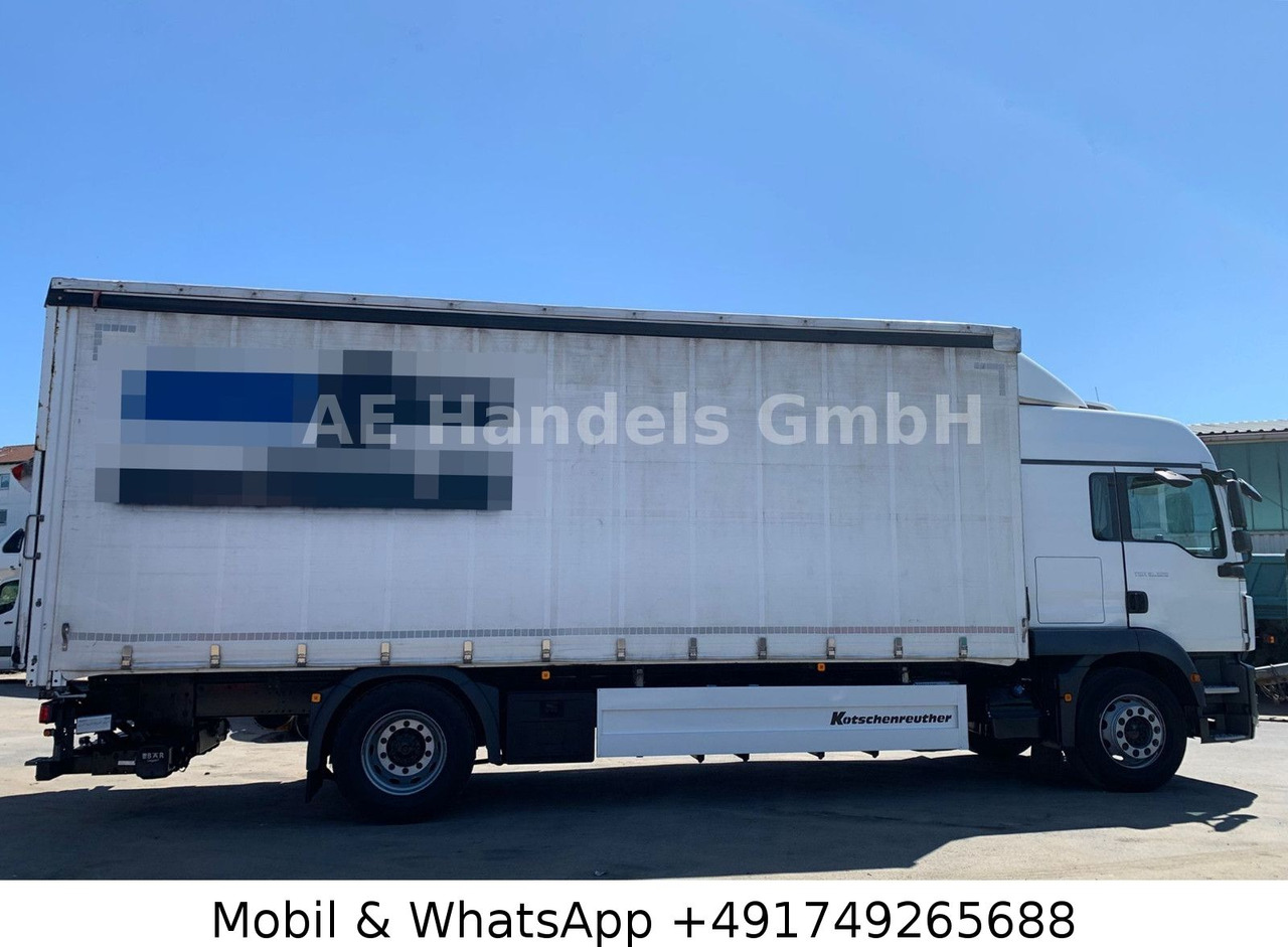 MAN TGM 18.320 L BL *Edscha/Tautliner/LBW/Standklima - 커튼사이더 트럭 : 사진 2 MAN TGM 18.320 L BL *Edscha/Tautliner/LBW/Standklima - 커튼사이더 트럭 : 사진 2