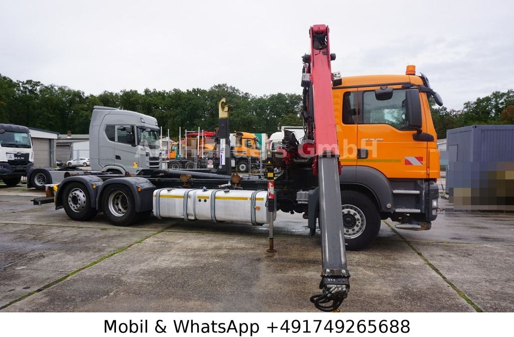MAN TGS 26.400 BL *Hyva-20.60S/HMF-1444-22/Lenk+Lift - 크레인 트럭 : 사진 2 MAN TGS 26.400 BL *Hyva-20.60S/HMF-1444-22/Lenk+Lift - 크레인 트럭 : 사진 2