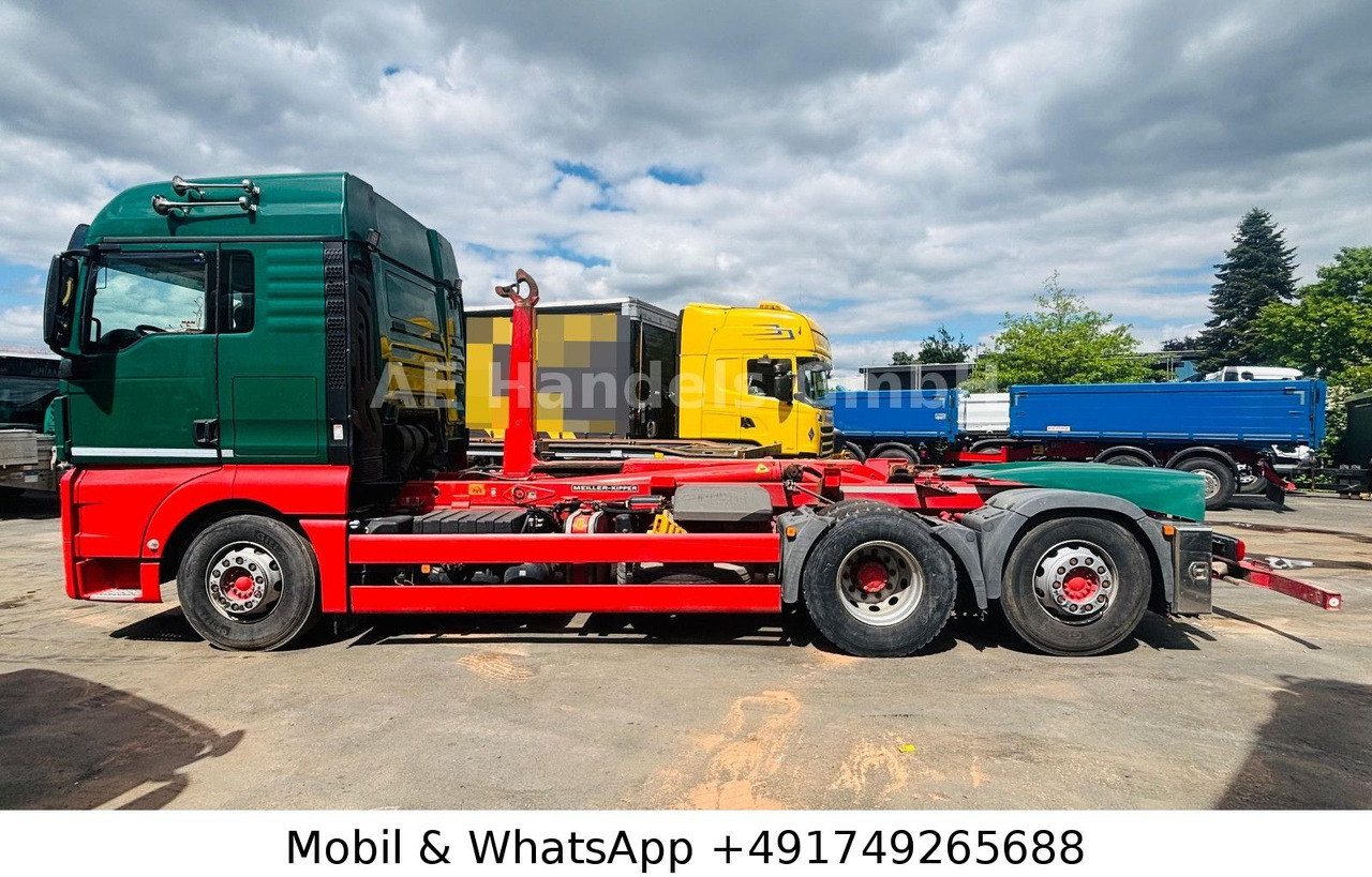 MAN TGX 26.440 XLX BL 6x2 *Retarder/MEILLER-RK-20.65 - 후크 리프트 트럭, 크레인 트럭 : 사진 5 MAN TGX 26.440 XLX BL 6x2 *Retarder/MEILLER-RK-20.65 - 후크 리프트 트럭, 크레인 트럭 : 사진 5