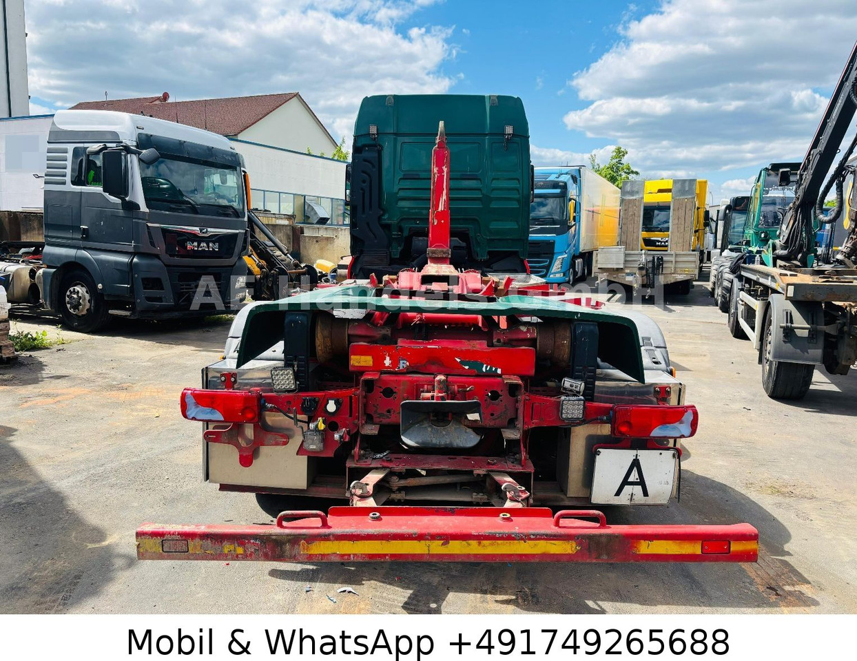 MAN TGX 26.440 XLX BL 6x2 *Retarder/MEILLER-RK-20.65 - 후크 리프트 트럭, 크레인 트럭 : 사진 3 MAN TGX 26.440 XLX BL 6x2 *Retarder/MEILLER-RK-20.65 - 후크 리프트 트럭, 크레인 트럭 : 사진 3