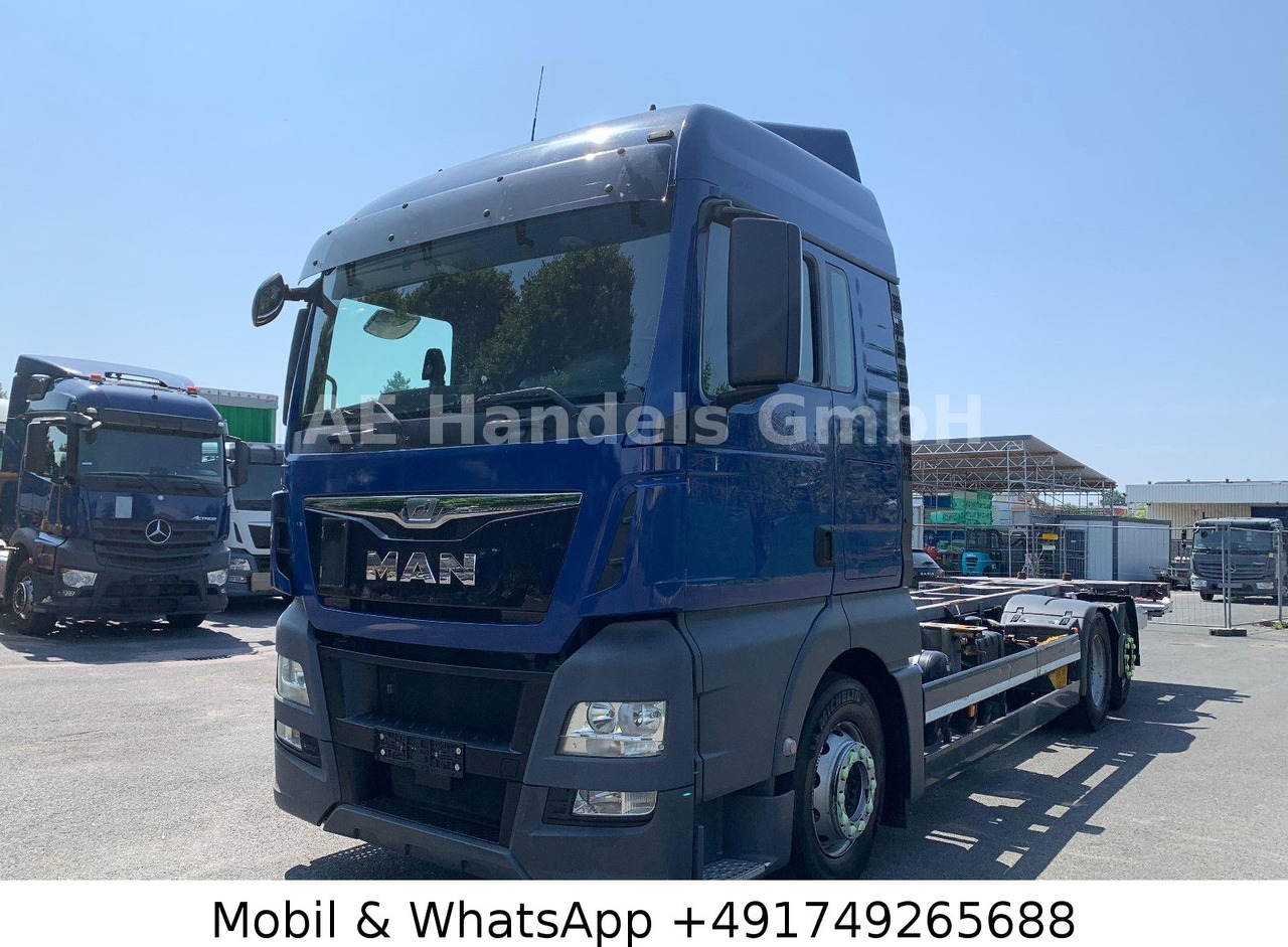 MAN TGX 26.440 XLX LL 6x2 *Retarder/LDW/LBW/3.Lenk - 컨테이너 운반 장치/ 스와프 보디 트럭 : 사진 1 MAN TGX 26.440 XLX LL 6x2 *Retarder/LDW/LBW/3.Lenk - 컨테이너 운반 장치/ 스와프 보디 트럭 : 사진 1