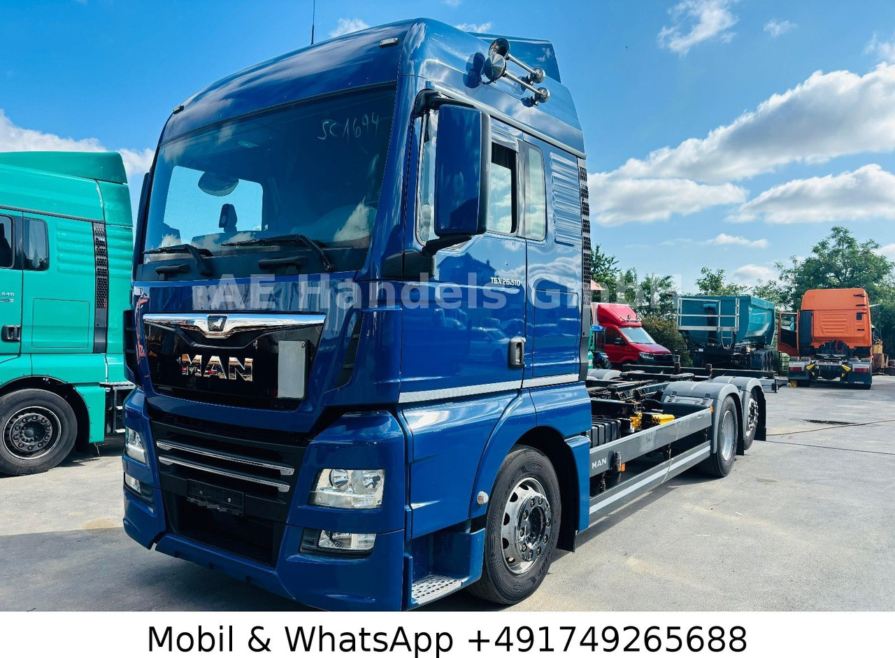 MAN TGX 26.510 XLX LL 6x2*Retarder/Lenk+Lift/ACC/LDW - 캡 새시 트럭 : 사진 1 MAN TGX 26.510 XLX LL 6x2*Retarder/Lenk+Lift/ACC/LDW - 캡 새시 트럭 : 사진 1