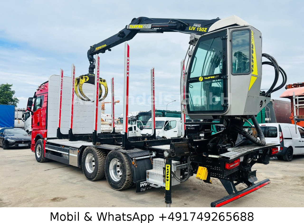 MAN TGX 26.580 GM BL 6x4 *Retarder/Tajfun-LIV-150Z - 목재 트럭, 크레인 트럭 : 사진 3 MAN TGX 26.580 GM BL 6x4 *Retarder/Tajfun-LIV-150Z - 목재 트럭, 크레인 트럭 : 사진 3