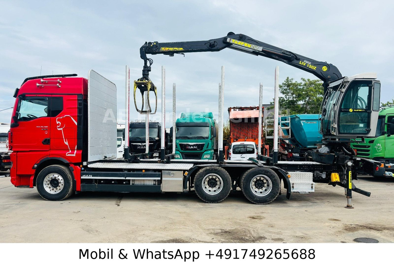 MAN TGX 26.580 GM BL 6x4 *Retarder/Tajfun-LIV-150Z - 목재 트럭, 크레인 트럭 : 사진 2 MAN TGX 26.580 GM BL 6x4 *Retarder/Tajfun-LIV-150Z - 목재 트럭, 크레인 트럭 : 사진 2
