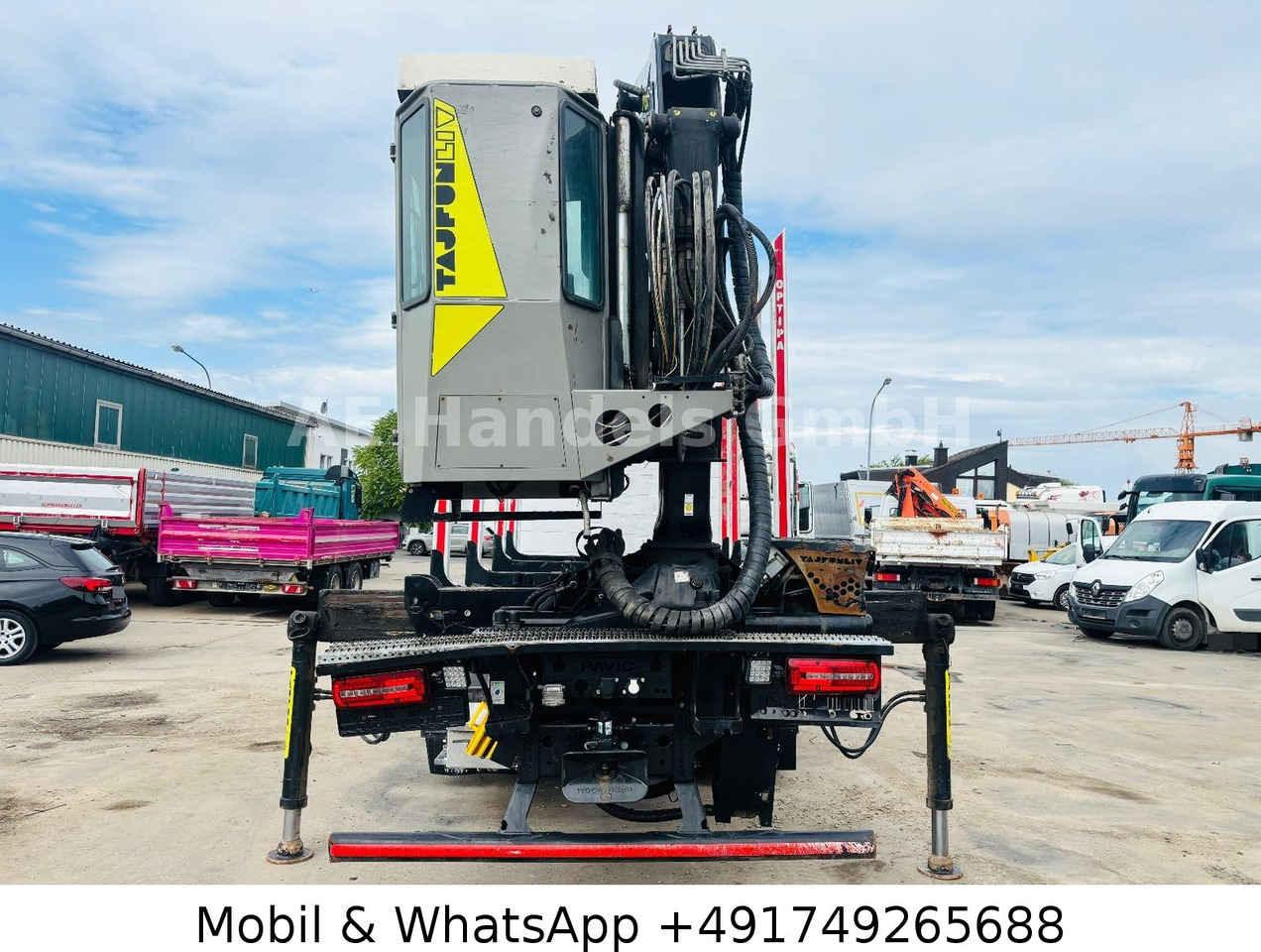 MAN TGX 26.580 GM BL 6x4 *Retarder/Tajfun-LIV-150Z - 목재 트럭, 크레인 트럭 : 사진 4 MAN TGX 26.580 GM BL 6x4 *Retarder/Tajfun-LIV-150Z - 목재 트럭, 크레인 트럭 : 사진 4