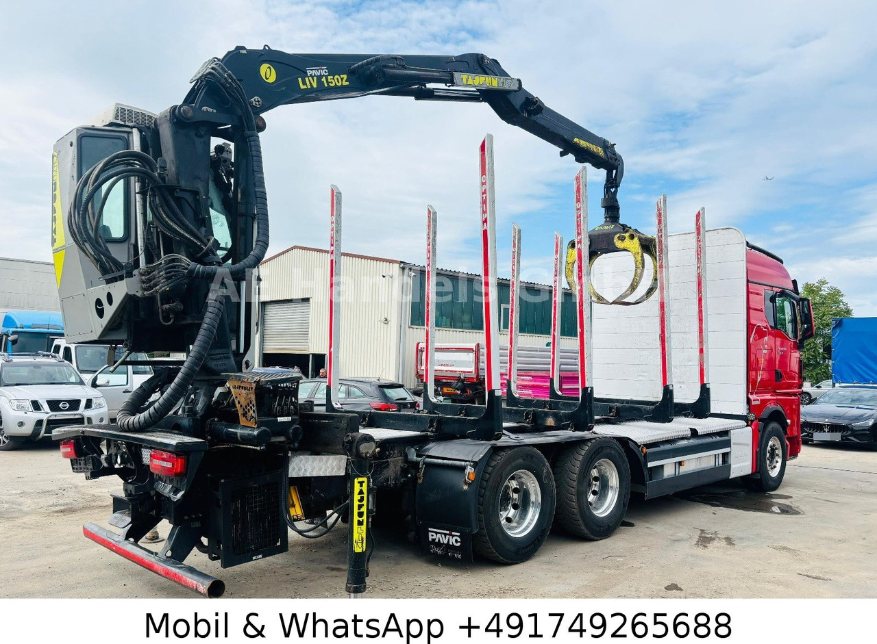 MAN TGX 26.580 GM BL 6x4 *Retarder/Tajfun-LIV-150Z - 목재 트럭, 크레인 트럭 : 사진 5 MAN TGX 26.580 GM BL 6x4 *Retarder/Tajfun-LIV-150Z - 목재 트럭, 크레인 트럭 : 사진 5