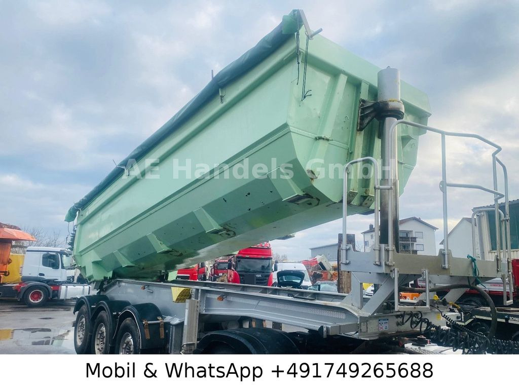 Meierling MSK 24 Stahl *27m³/Lift/Alcoa/Rollplane/Podest - 덤프 세미 트레일러 : 사진 1 Meierling MSK 24 Stahl *27m³/Lift/Alcoa/Rollplane/Podest - 덤프 세미 트레일러 : 사진 1