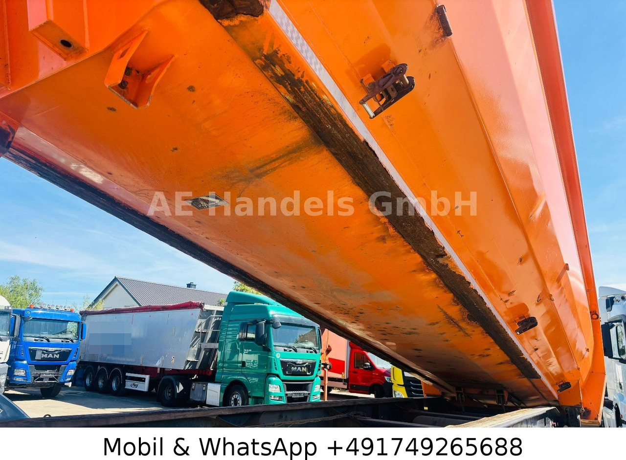 덤프 세미 트레일러 Meiller KISA 3 Stahl *24m³/1.Liftachse/Podest/Rollplane : 사진 12