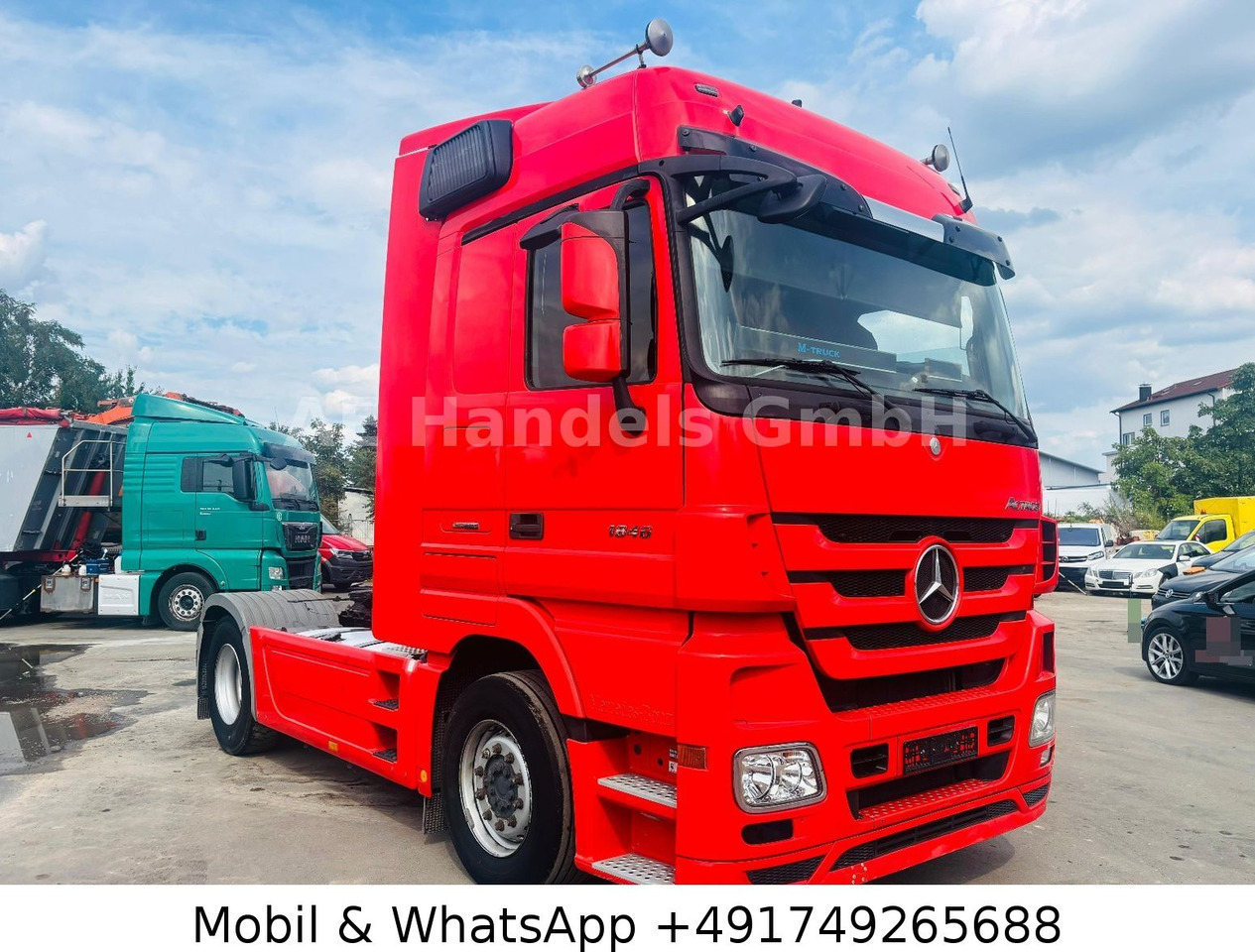 Mercedes-Benz Actros III 1846 Megaspace BL *EEV/Retarder - 트랙터 유닛 : 사진 1 Mercedes-Benz Actros III 1846 Megaspace BL *EEV/Retarder - 트랙터 유닛 : 사진 1