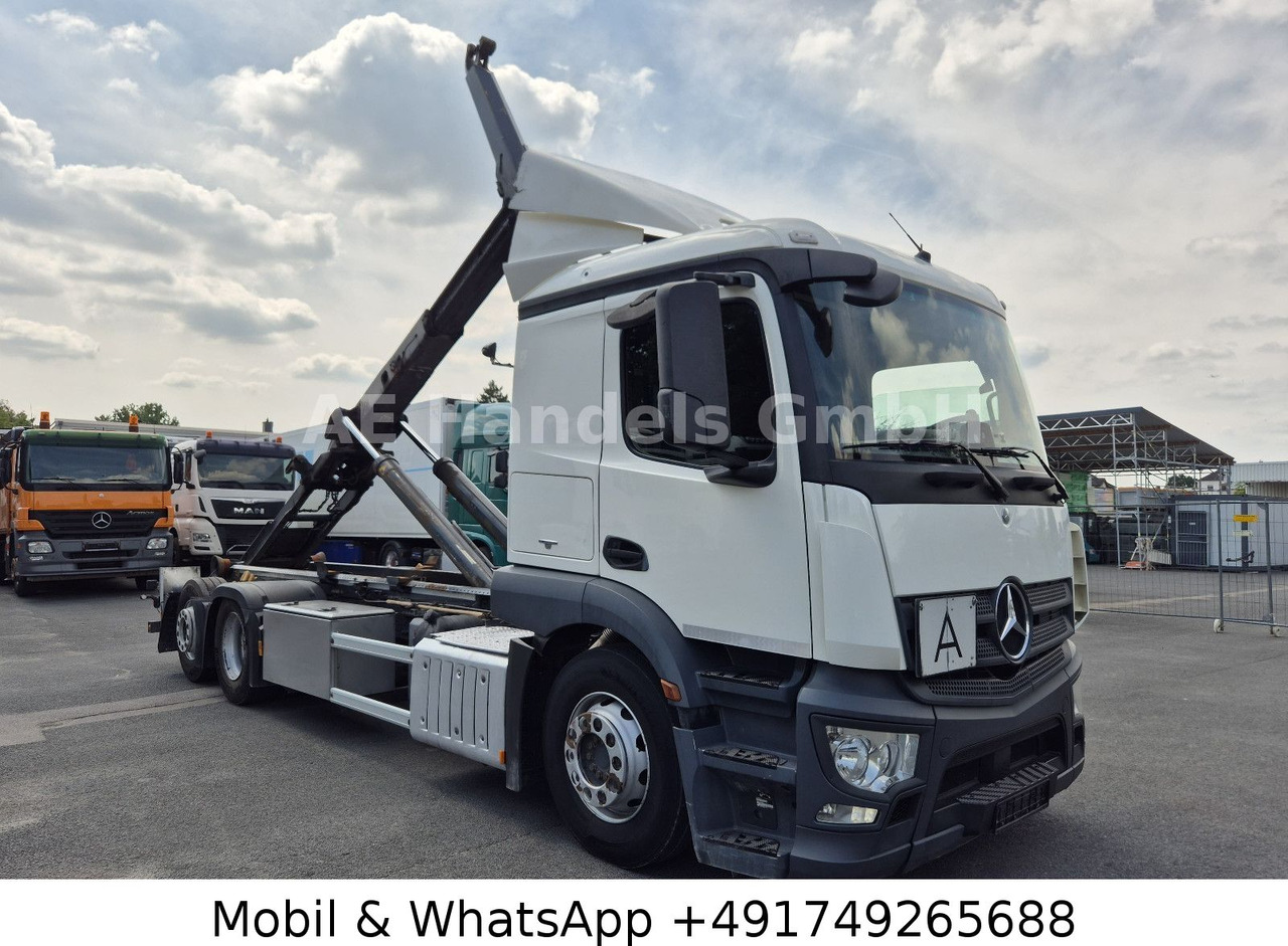 Mercedes-Benz Actros IV 2543 LL L Meiller RS-21-70 *Lenk+Lift - 후크 리프트 트럭 : 사진 1 Mercedes-Benz Actros IV 2543 LL L Meiller RS-21-70 *Lenk+Lift - 후크 리프트 트럭 : 사진 1