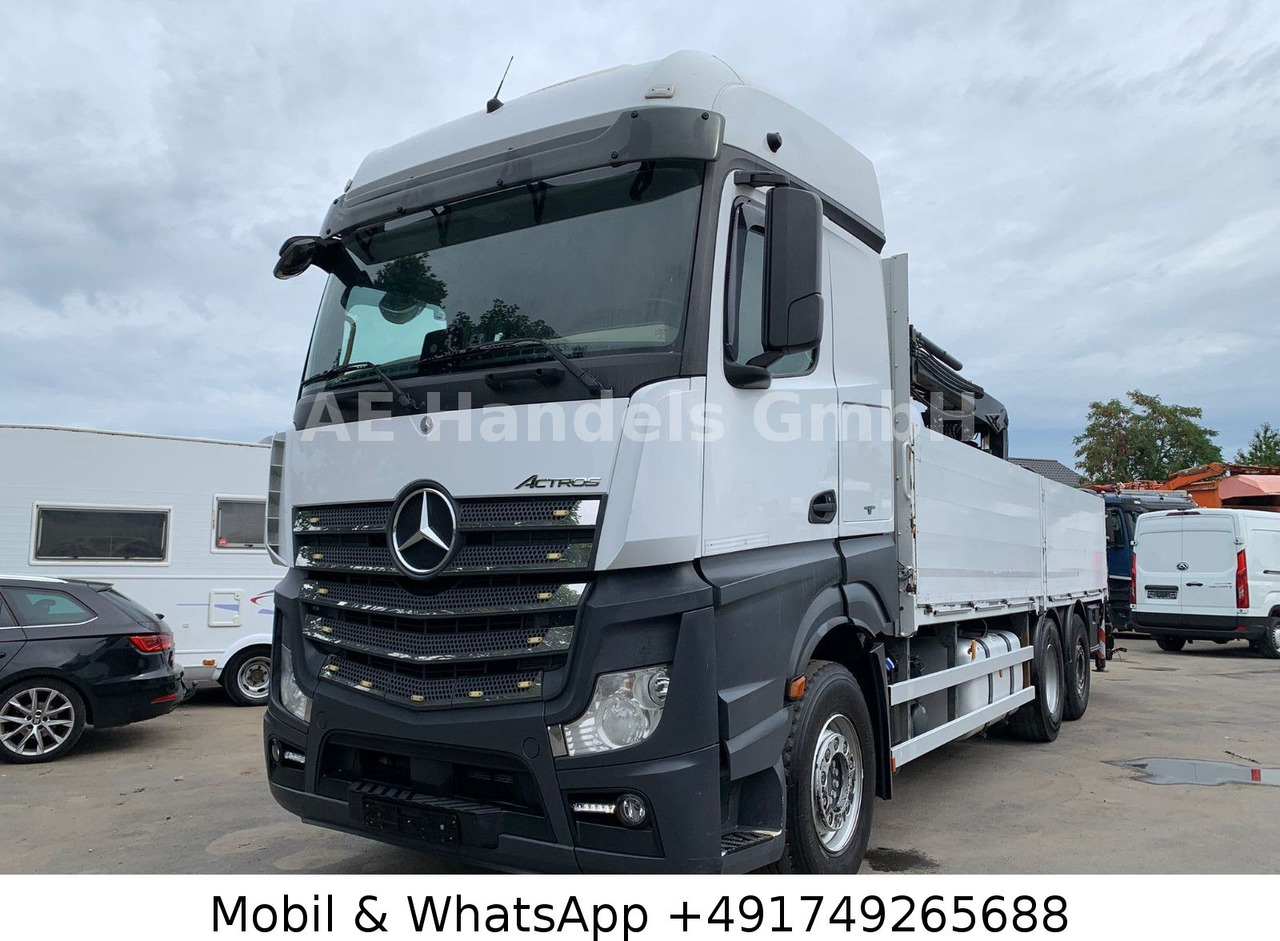 Mercedes-Benz Actros IV 2645 L LL 6x2 *Retarder/Hiab-177K-Pro - 크레인 트럭 : 사진 1 Mercedes-Benz Actros IV 2645 L LL 6x2 *Retarder/Hiab-177K-Pro - 크레인 트럭 : 사진 1