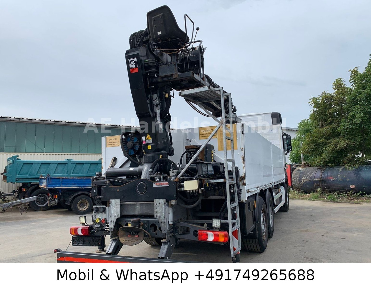 Mercedes-Benz Actros IV 2646 L LL 6x2 *Retarder/Hiab-177K-Pro - 드롭사이드/ 플랫베드 트럭, 크레인 트럭 : 사진 5 Mercedes-Benz Actros IV 2646 L LL 6x2 *Retarder/Hiab-177K-Pro - 드롭사이드/ 플랫베드 트럭, 크레인 트럭 : 사진 5