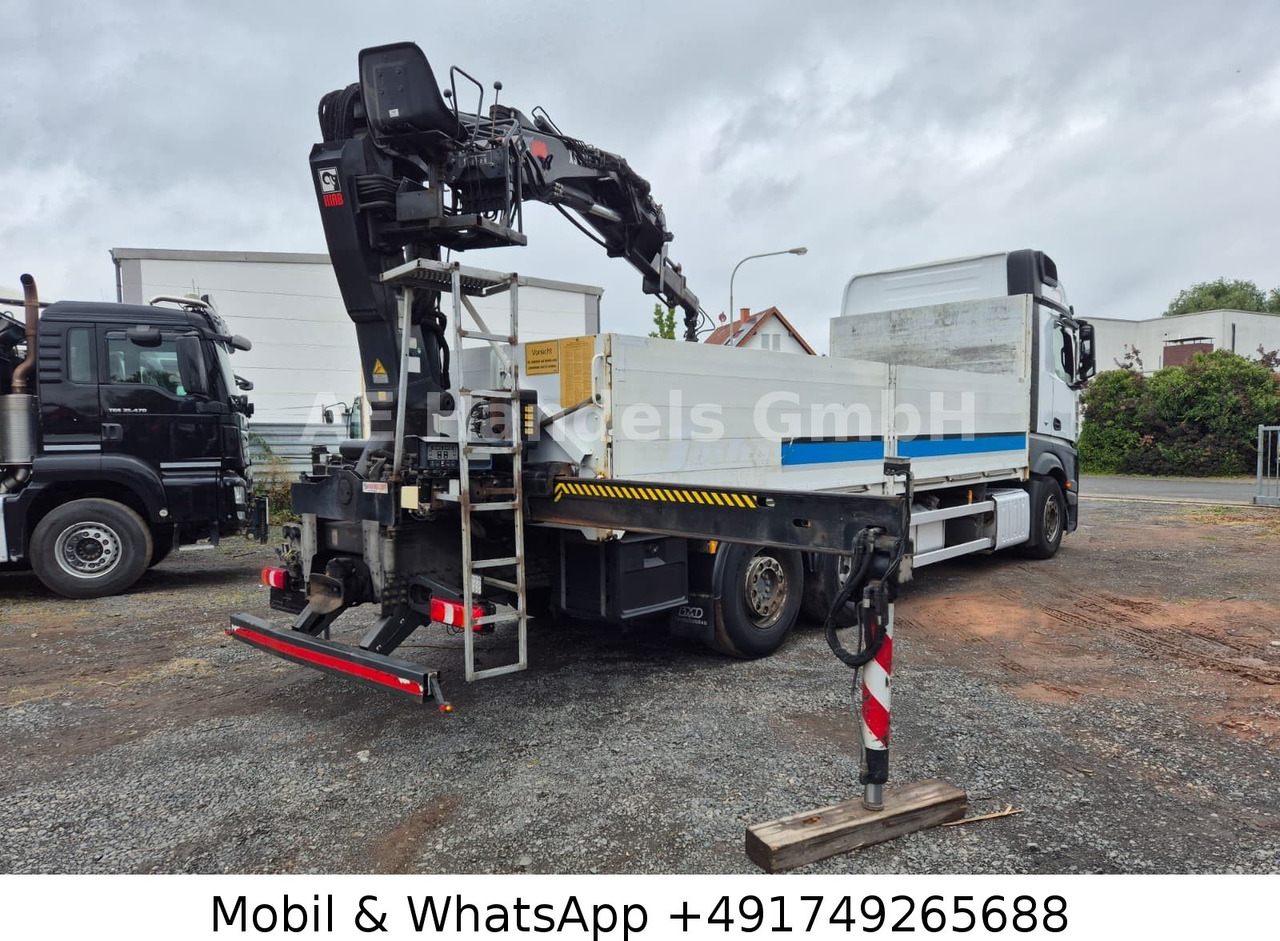 Mercedes-Benz Actros IV 2646 L LL 6x2 *Retarder/Hiab-177K-Pro - 드롭사이드/ 플랫베드 트럭, 크레인 트럭 : 사진 5 Mercedes-Benz Actros IV 2646 L LL 6x2 *Retarder/Hiab-177K-Pro - 드롭사이드/ 플랫베드 트럭, 크레인 트럭 : 사진 5