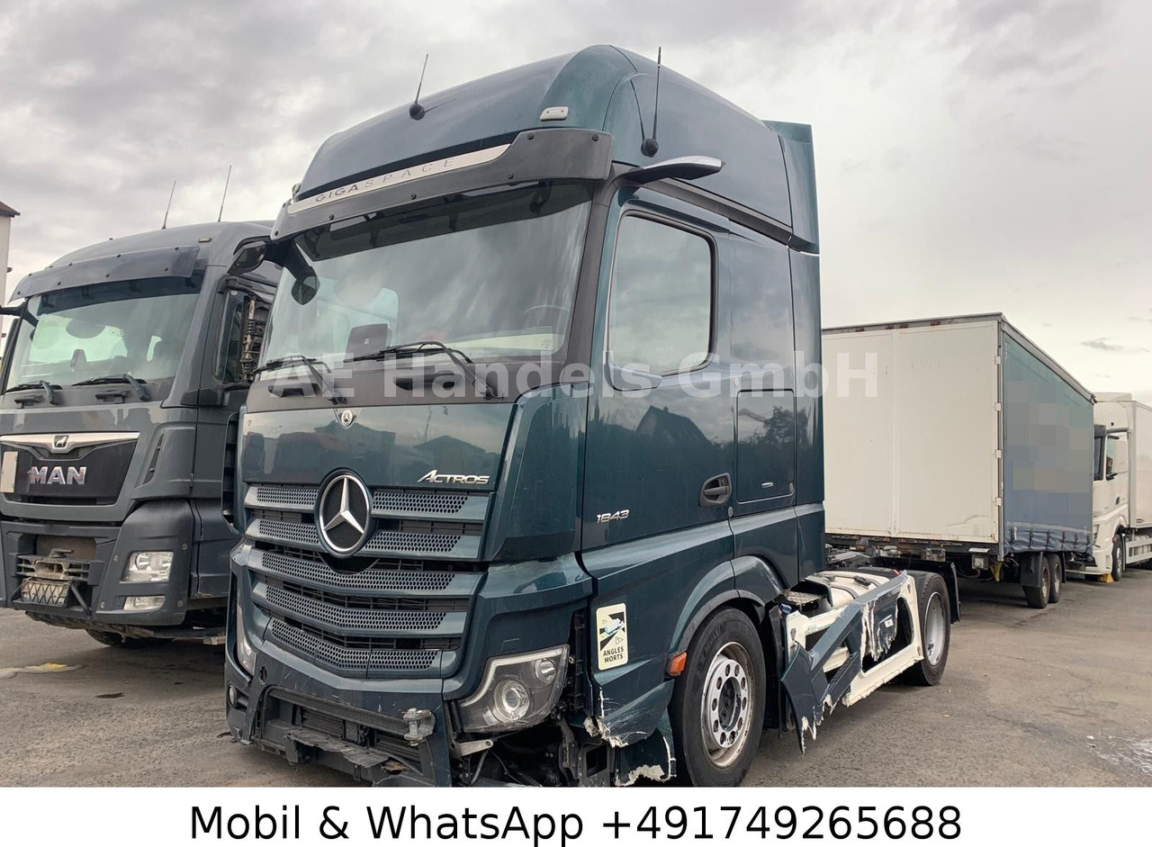 Mercedes-Benz Actros V 1843 L LL LowDeck *Retarder/ACC/2xTank - 트랙터 유닛 : 사진 1 Mercedes-Benz Actros V 1843 L LL LowDeck *Retarder/ACC/2xTank - 트랙터 유닛 : 사진 1