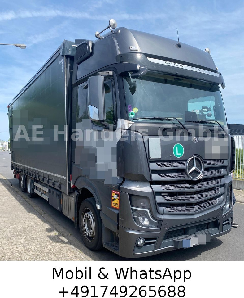 Mercedes-Benz Actros V 2540 L *Hubdach/Lenk+Lift/LBW-2,8m - 자동 운반 장치 트럭 : 사진 1 Mercedes-Benz Actros V 2540 L *Hubdach/Lenk+Lift/LBW-2,8m - 자동 운반 장치 트럭 : 사진 1
