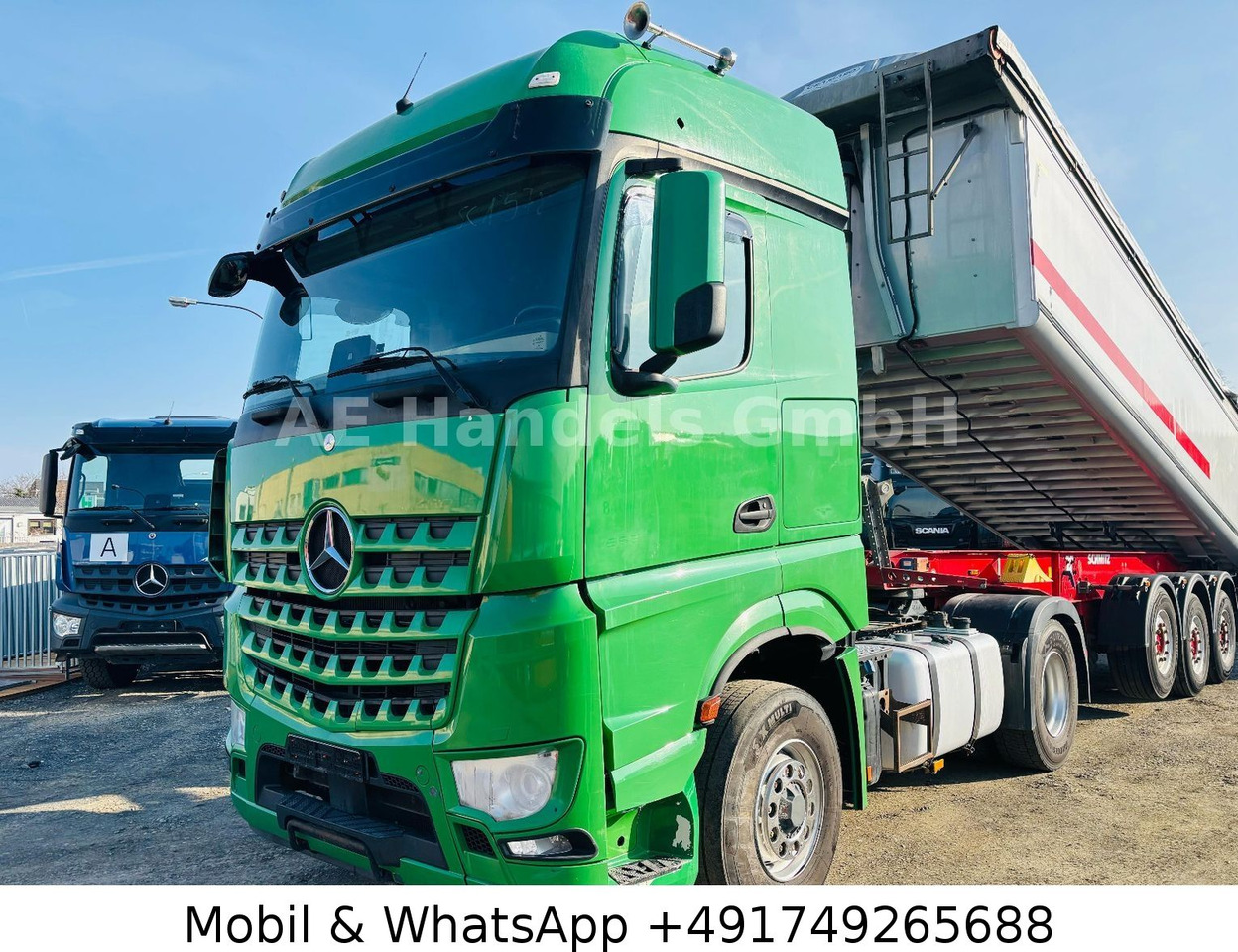 신규 트랙터 유닛 Mercedes-Benz Arocs 1853 L BL 4x4 HAD *Retarder/Hydr./ACC/LDW Mercedes-Benz Arocs 1853 L BL 4x4 HAD *Retarder/Hydr./ACC/LDW : 사진 25