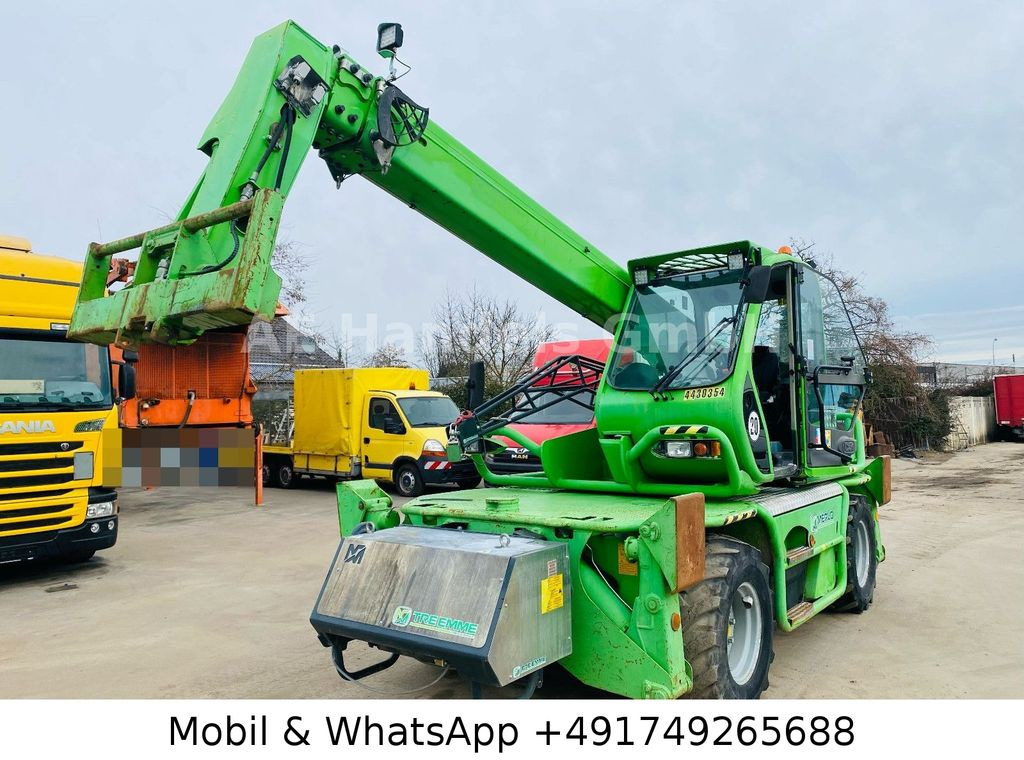 Merlo Roto 38.16*5400Std/Hydr.Seilwinde/Schaufel/Gabel - 리치 트럭 : 사진 1 Merlo Roto 38.16*5400Std/Hydr.Seilwinde/Schaufel/Gabel - 리치 트럭 : 사진 1