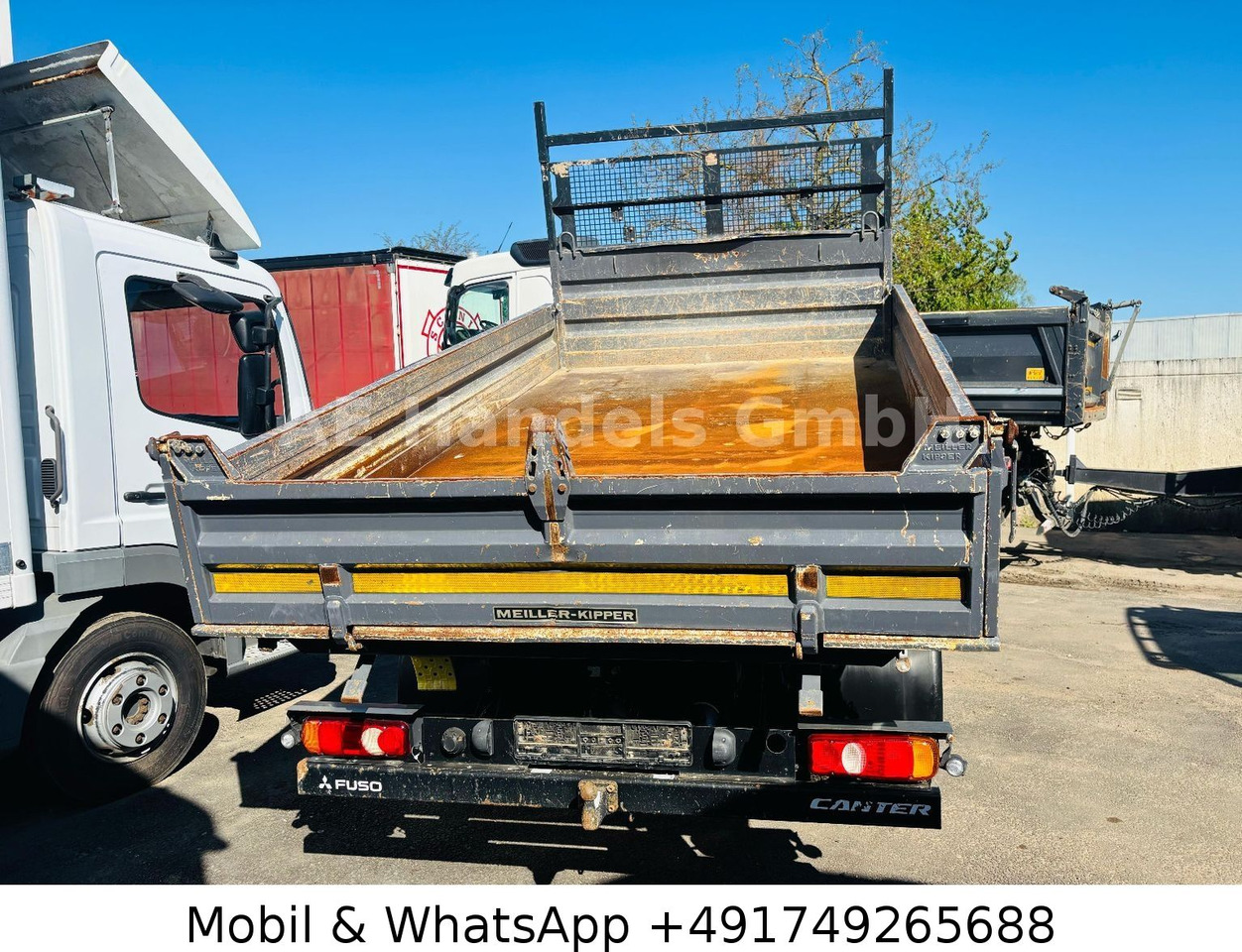 Mitsubishi Canter Fuso 7C15 BB 3 Seiten *Manual/MEILLER-3m³ - 덤프 밴 : 사진 4 Mitsubishi Canter Fuso 7C15 BB 3 Seiten *Manual/MEILLER-3m³ - 덤프 밴 : 사진 4