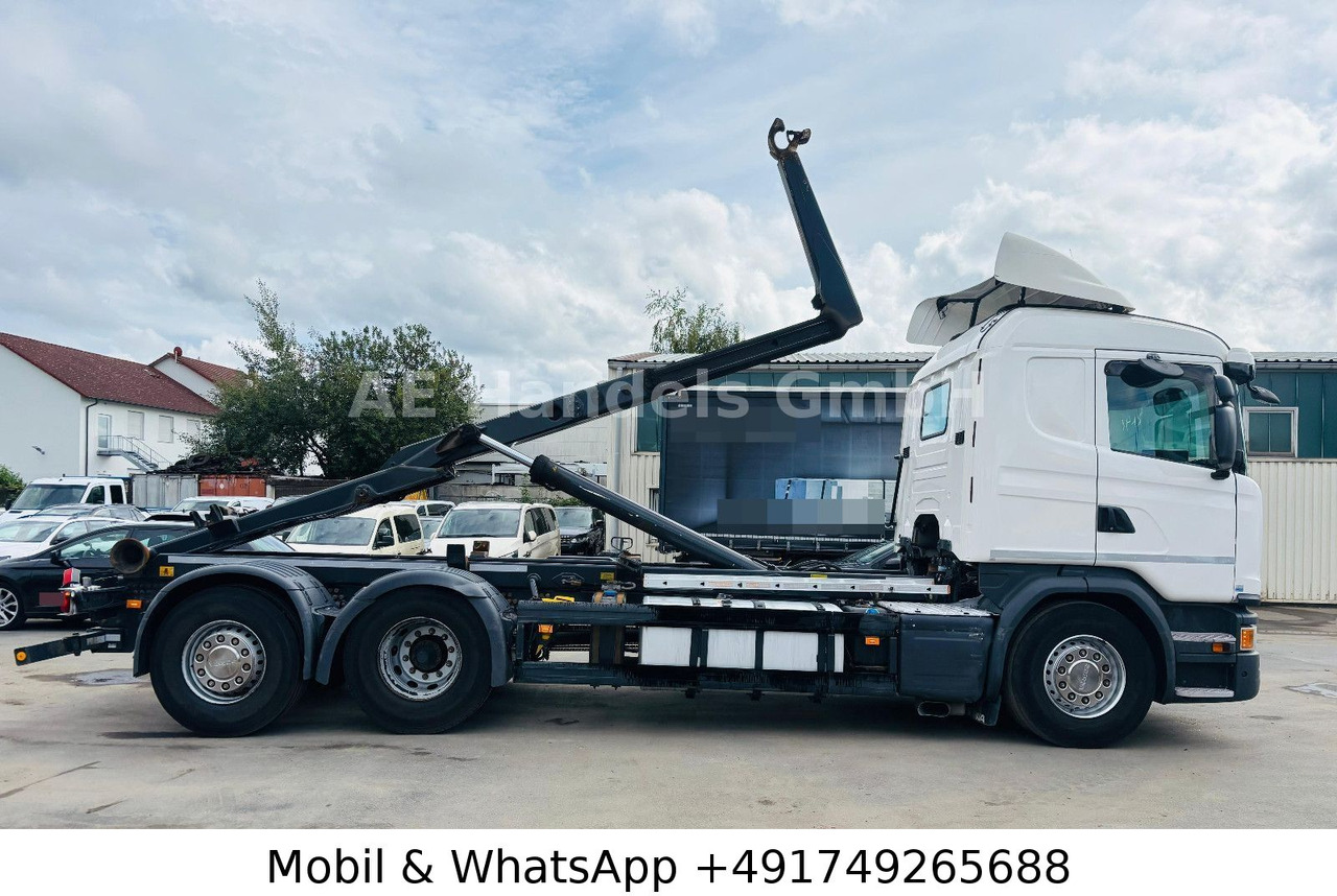 Scania G410 BL 6x2 *Retarder/MEILLER-RK.20.67/Lenk+Lift - 후크 리프트 트럭 : 사진 2 Scania G410 BL 6x2 *Retarder/MEILLER-RK.20.67/Lenk+Lift - 후크 리프트 트럭 : 사진 2