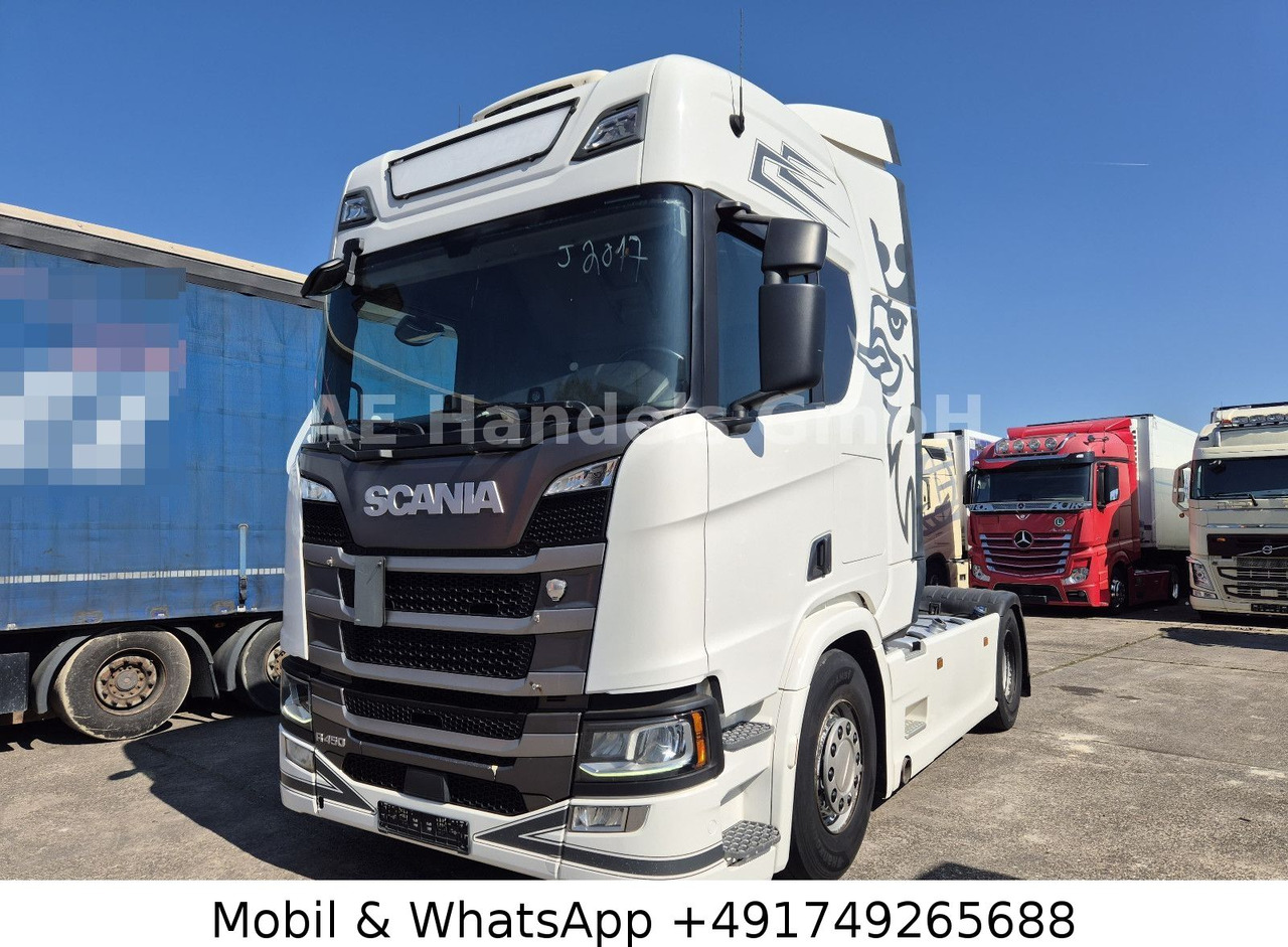 Scania R450 HighLine BL *Retarder/ACC/Standklima/2xTank - 트랙터 유닛 : 사진 1 Scania R450 HighLine BL *Retarder/ACC/Standklima/2xTank - 트랙터 유닛 : 사진 1