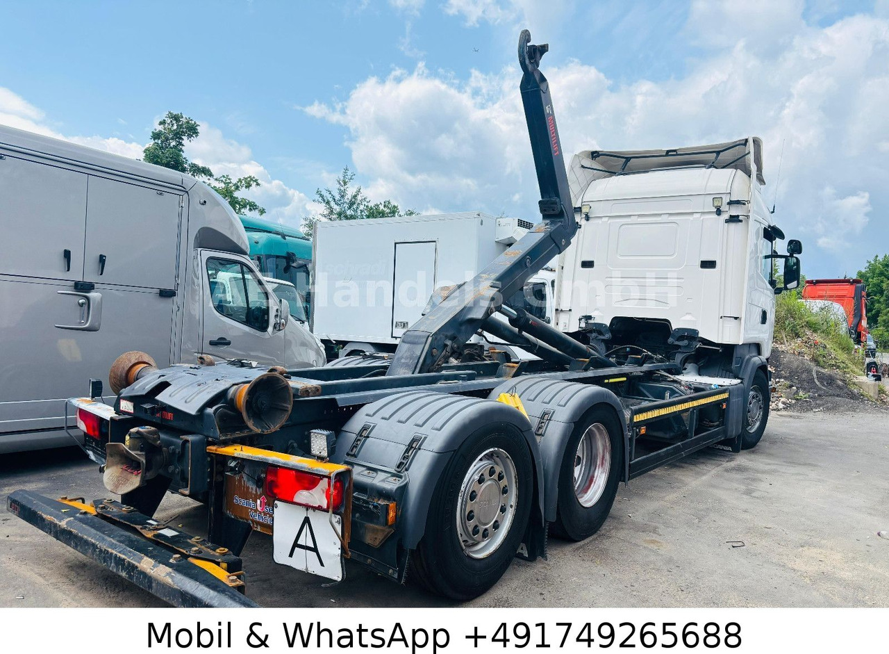 Scania R450 LL 6x2 *Retarder/Hiab-OPT20S59/Standklima - 후크 리프트 트럭 : 사진 4 Scania R450 LL 6x2 *Retarder/Hiab-OPT20S59/Standklima - 후크 리프트 트럭 : 사진 4