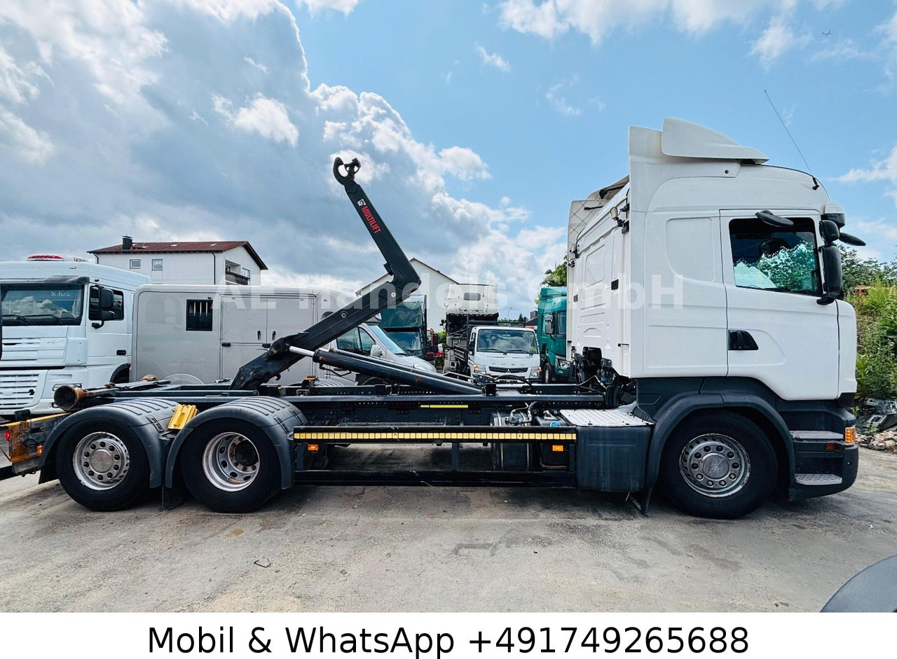 Scania R450 LL 6x2 *Retarder/Hiab-OPT20S59/Standklima - 후크 리프트 트럭 : 사진 3 Scania R450 LL 6x2 *Retarder/Hiab-OPT20S59/Standklima - 후크 리프트 트럭 : 사진 3