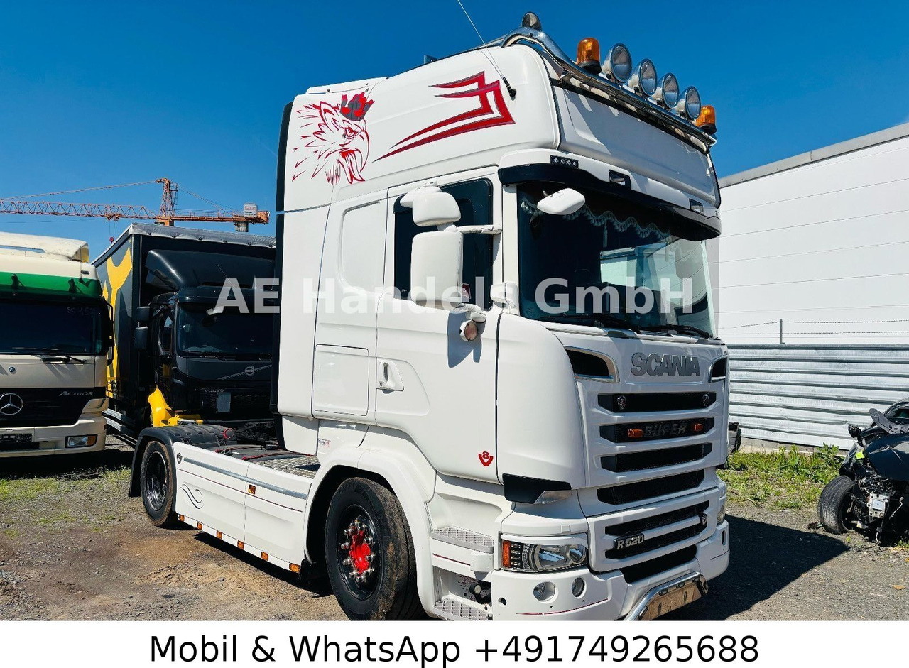 Scania R520 TopLine LL LOW *Retarder/Standklima/2xTank - 트랙터 유닛 : 사진 1 Scania R520 TopLine LL LOW *Retarder/Standklima/2xTank - 트랙터 유닛 : 사진 1