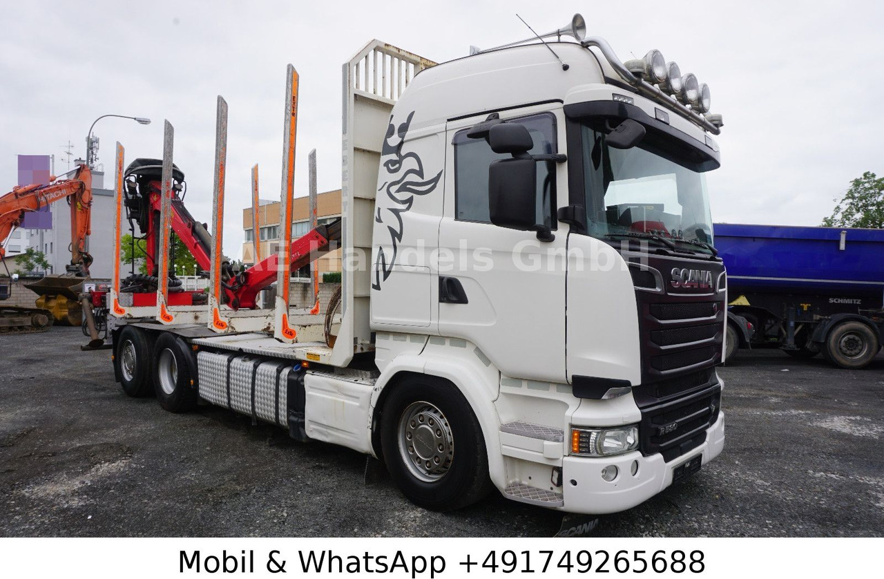 Scania R580 V8 Highline Palfinger-M120L97 *Retarder/ACC - 목재 트럭, 크레인 트럭 : 사진 2 Scania R580 V8 Highline Palfinger-M120L97 *Retarder/ACC - 목재 트럭, 크레인 트럭 : 사진 2