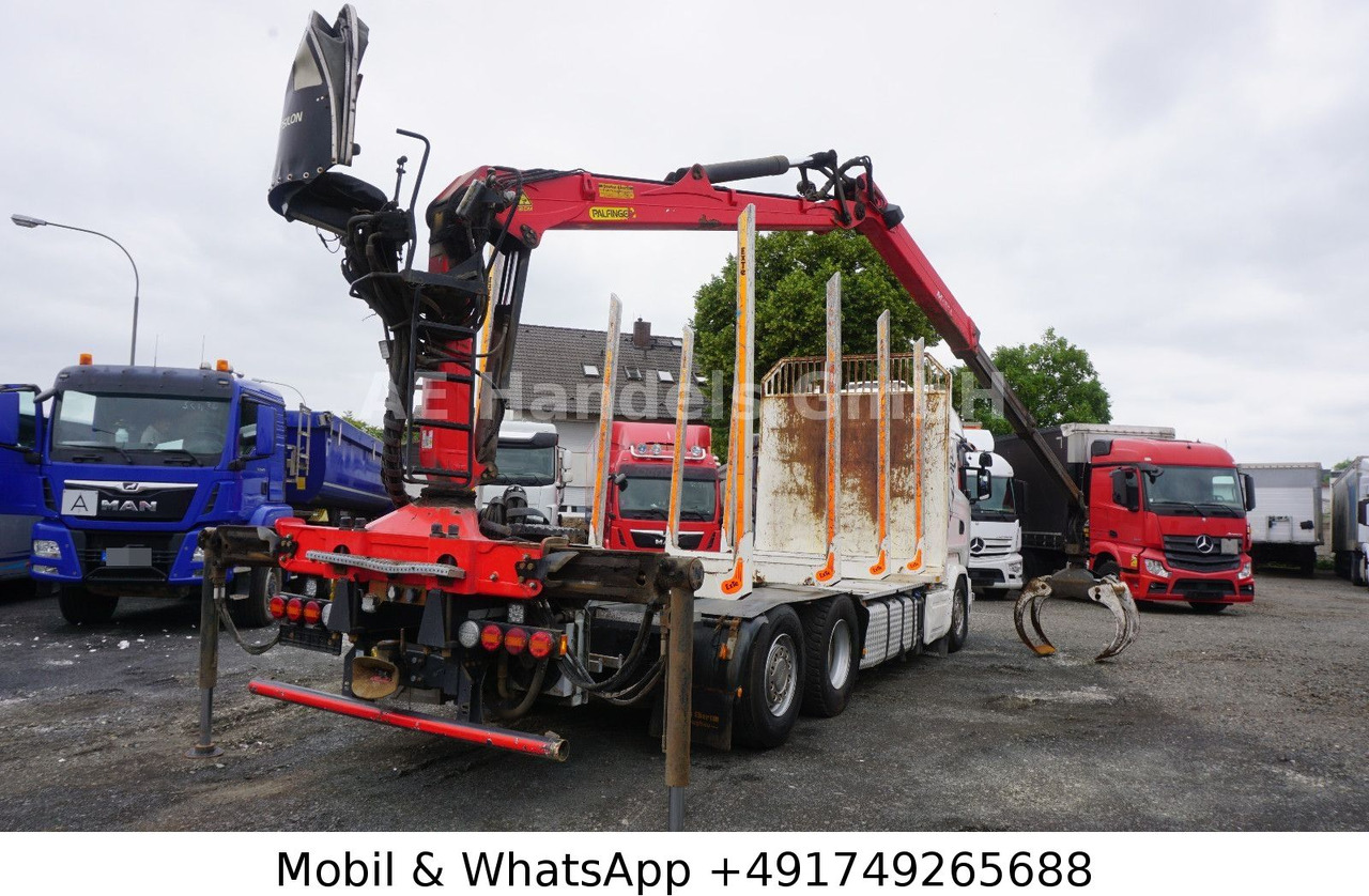 Scania R580 V8 Highline Palfinger-M120L97 *Retarder/ACC - 목재 트럭, 크레인 트럭 : 사진 3 Scania R580 V8 Highline Palfinger-M120L97 *Retarder/ACC - 목재 트럭, 크레인 트럭 : 사진 3