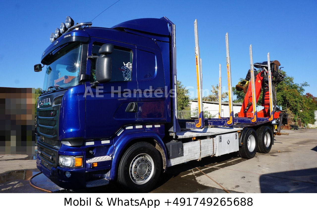 목재 트럭, 크레인 트럭 Scania R580 V8 LL 6x4 Palfinger-M120Z79 *Retarder/ACC : 사진 6 목재 트럭, 크레인 트럭 Scania R580 V8 LL 6x4 Palfinger-M120Z79 *Retarder/ACC : 사진 6