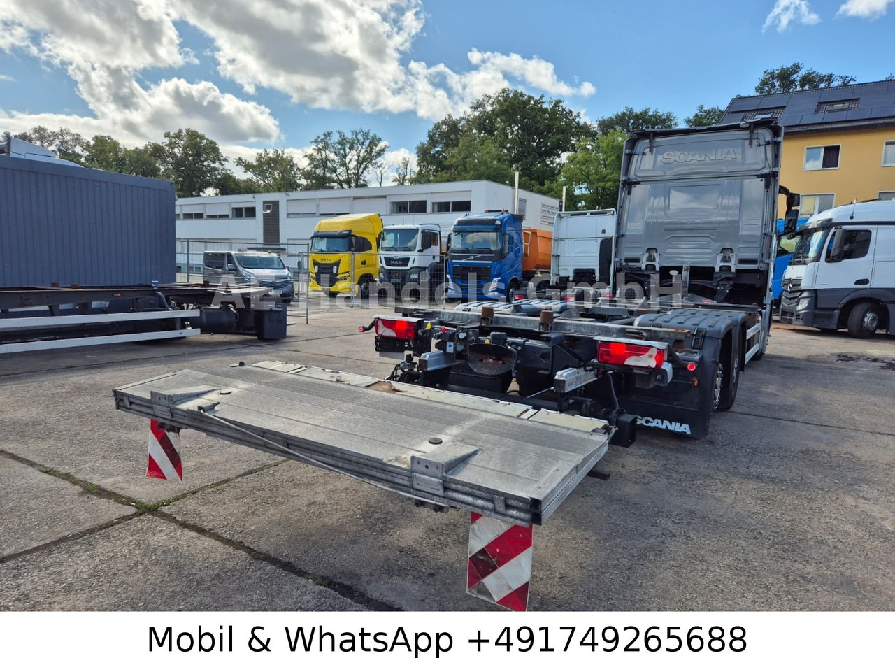 Scania S450 HighLine BDF *Retarder/Lenk+Lift/Multi/LBW - 컨테이너 운반 장치/ 스와프 보디 트럭 : 사진 4 Scania S450 HighLine BDF *Retarder/Lenk+Lift/Multi/LBW - 컨테이너 운반 장치/ 스와프 보디 트럭 : 사진 4