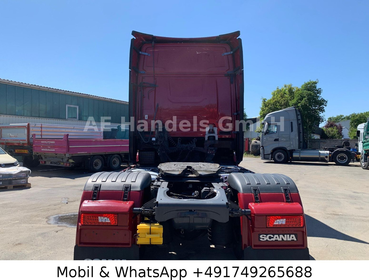 Scania S500 HighLine BL*Retarder/2-KreisHydr./ACC/Alcoa - 트랙터 유닛 : 사진 4 Scania S500 HighLine BL*Retarder/2-KreisHydr./ACC/Alcoa - 트랙터 유닛 : 사진 4
