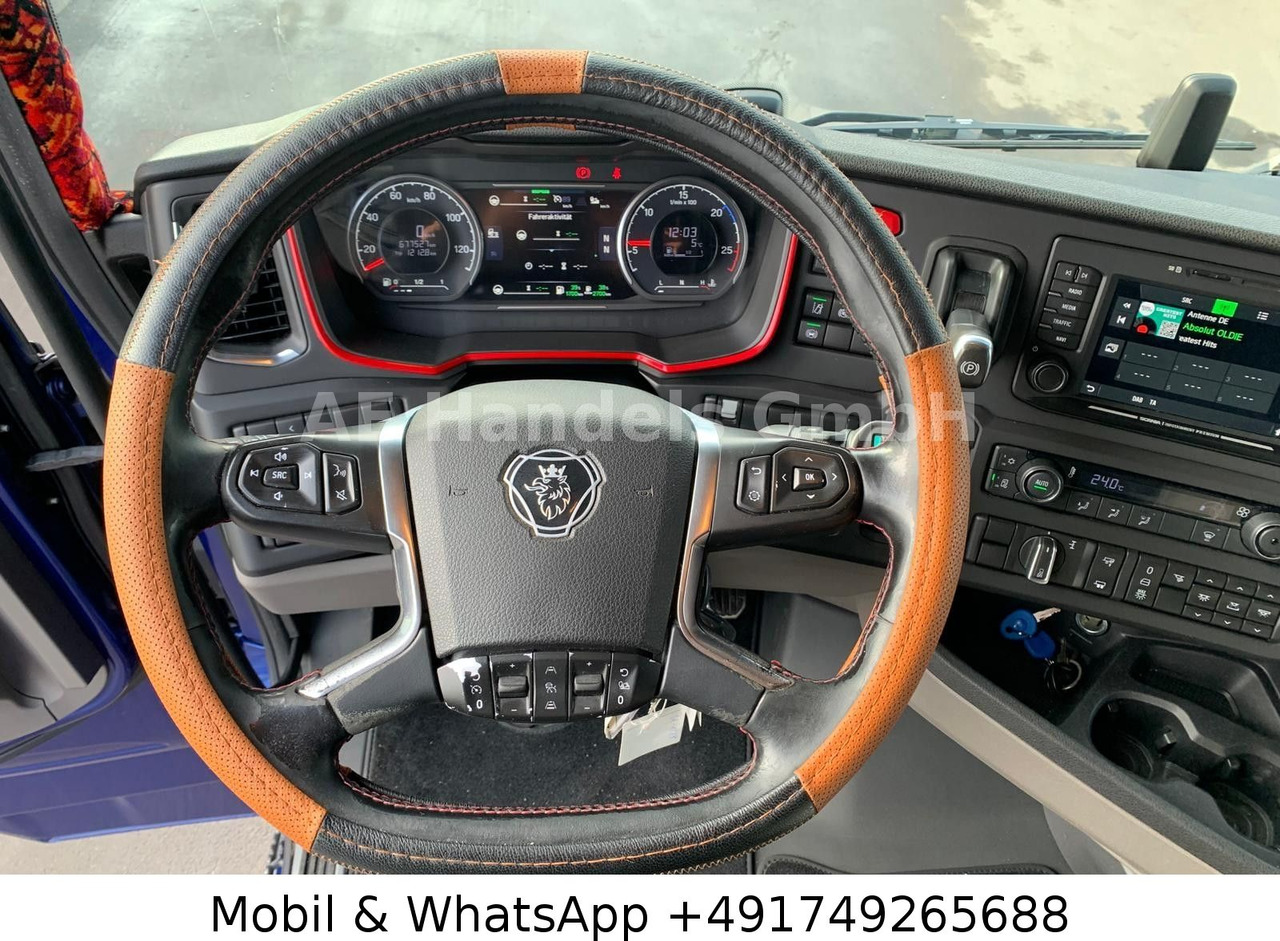 리스  Scania S520 V8 HighLine LL *Retarder/2xTank/Alcoa/Leder Scania S520 V8 HighLine LL *Retarder/2xTank/Alcoa/Leder : 사진 18