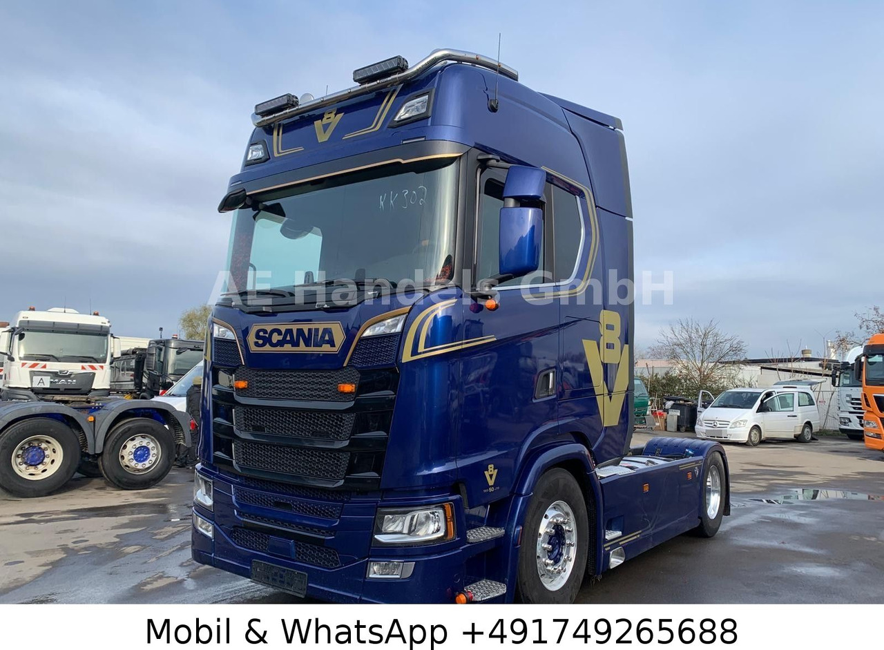 리스  Scania S520 V8 HighLine LL *Retarder/2xTank/Alcoa/Leder Scania S520 V8 HighLine LL *Retarder/2xTank/Alcoa/Leder : 사진 7