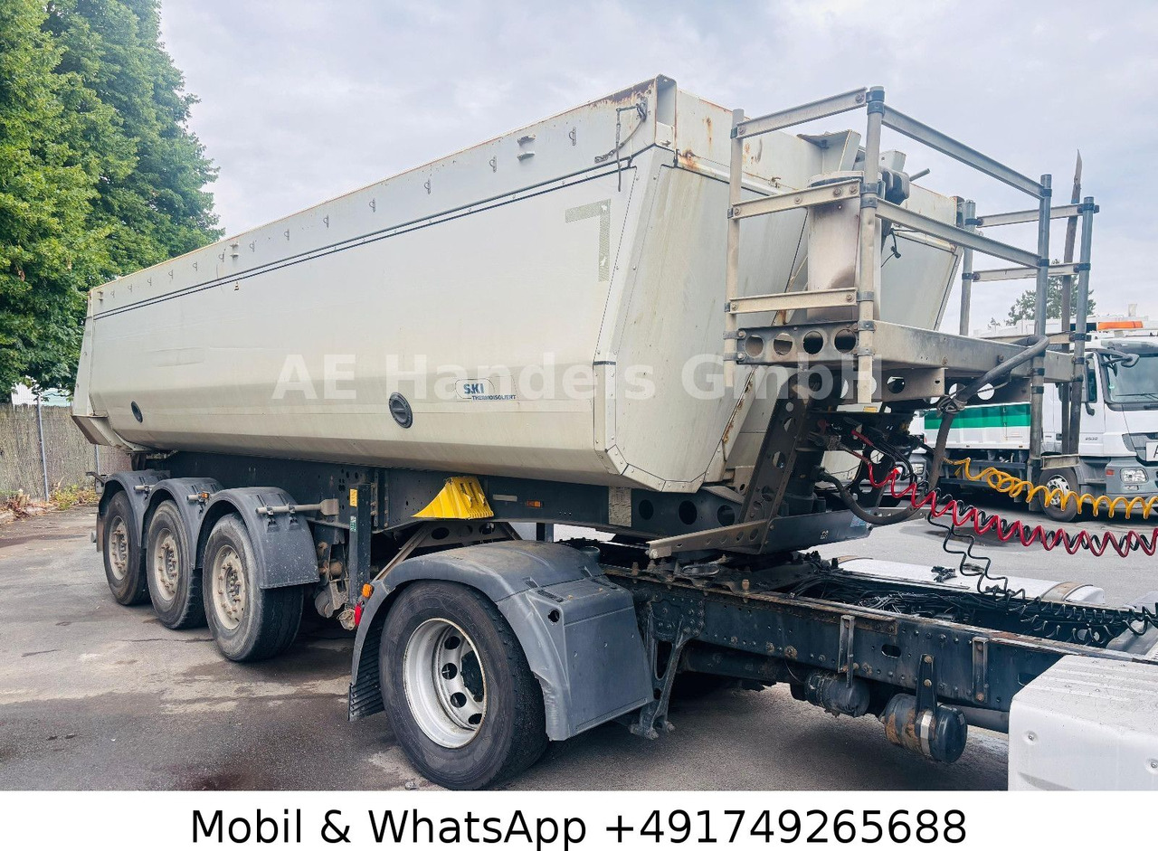 Schmitz Cargobull SKI 24 SL 7.2 Thermo Iso Stahl *24m³/Liftachse - 덤프 세미 트레일러 : 사진 1 Schmitz Cargobull SKI 24 SL 7.2 Thermo Iso Stahl *24m³/Liftachse - 덤프 세미 트레일러 : 사진 1