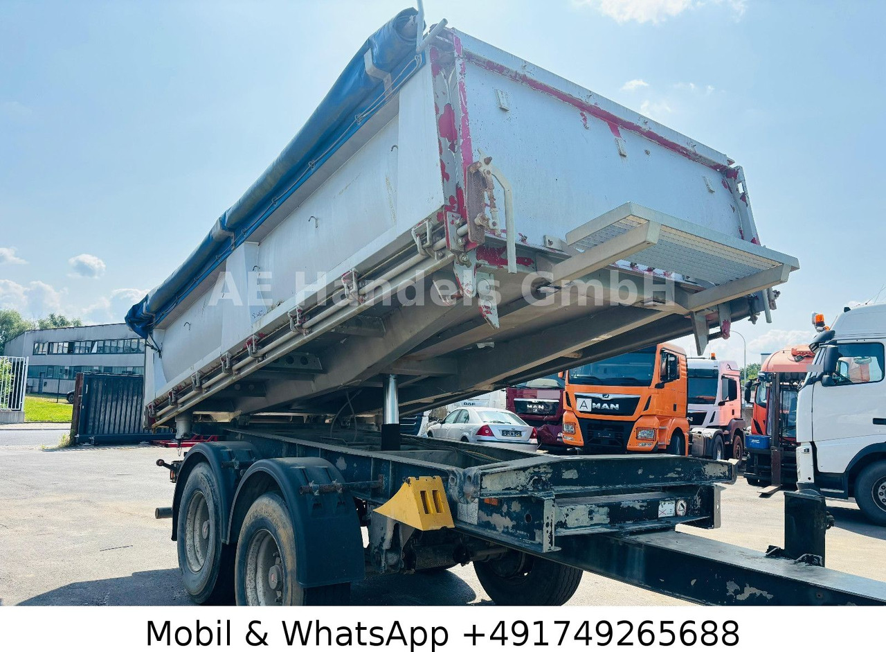 덤프 트레일러 Schmitz Cargobull ZKI 18 Tandem Stahl *11m³ / Rollplane / SAF : 사진 9