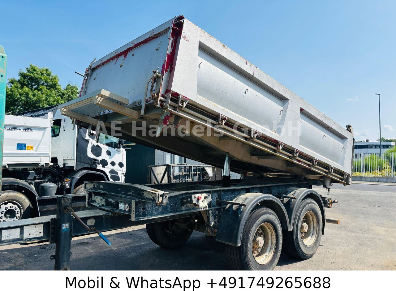Schmitz Cargobull ZKI 18 Tandem Stahl *11m³ / Rollplane / SAF - 덤프 트레일러 : 사진 1 Schmitz Cargobull ZKI 18 Tandem Stahl *11m³ / Rollplane / SAF - 덤프 트레일러 : 사진 1